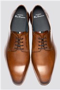  Kenton Tan Leather Derby Shoes