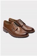  Brown Leather Derby Shoe