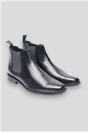  Clark Black Leather Boots