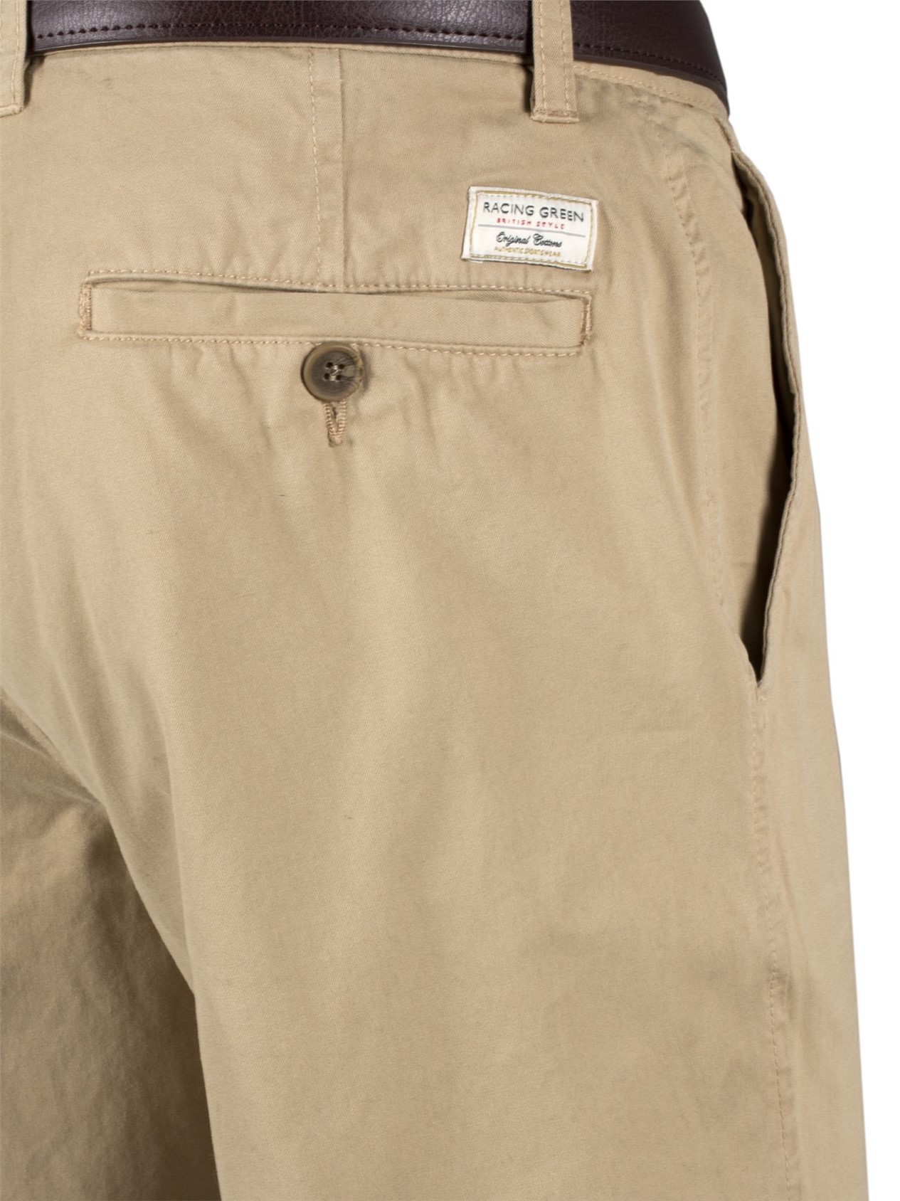 SMU Racing Green New Cas Ashdown Regular Fit Chino