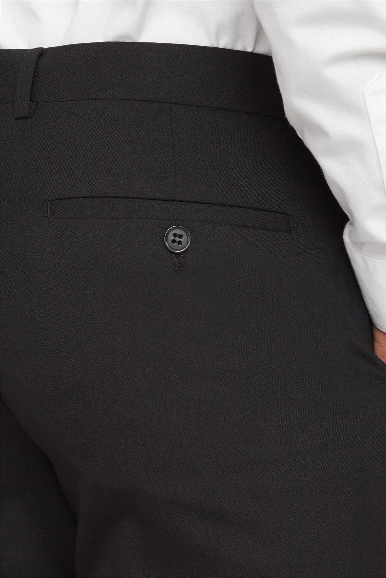 Stvdio by  Tailored Fit Black Performance Trousers