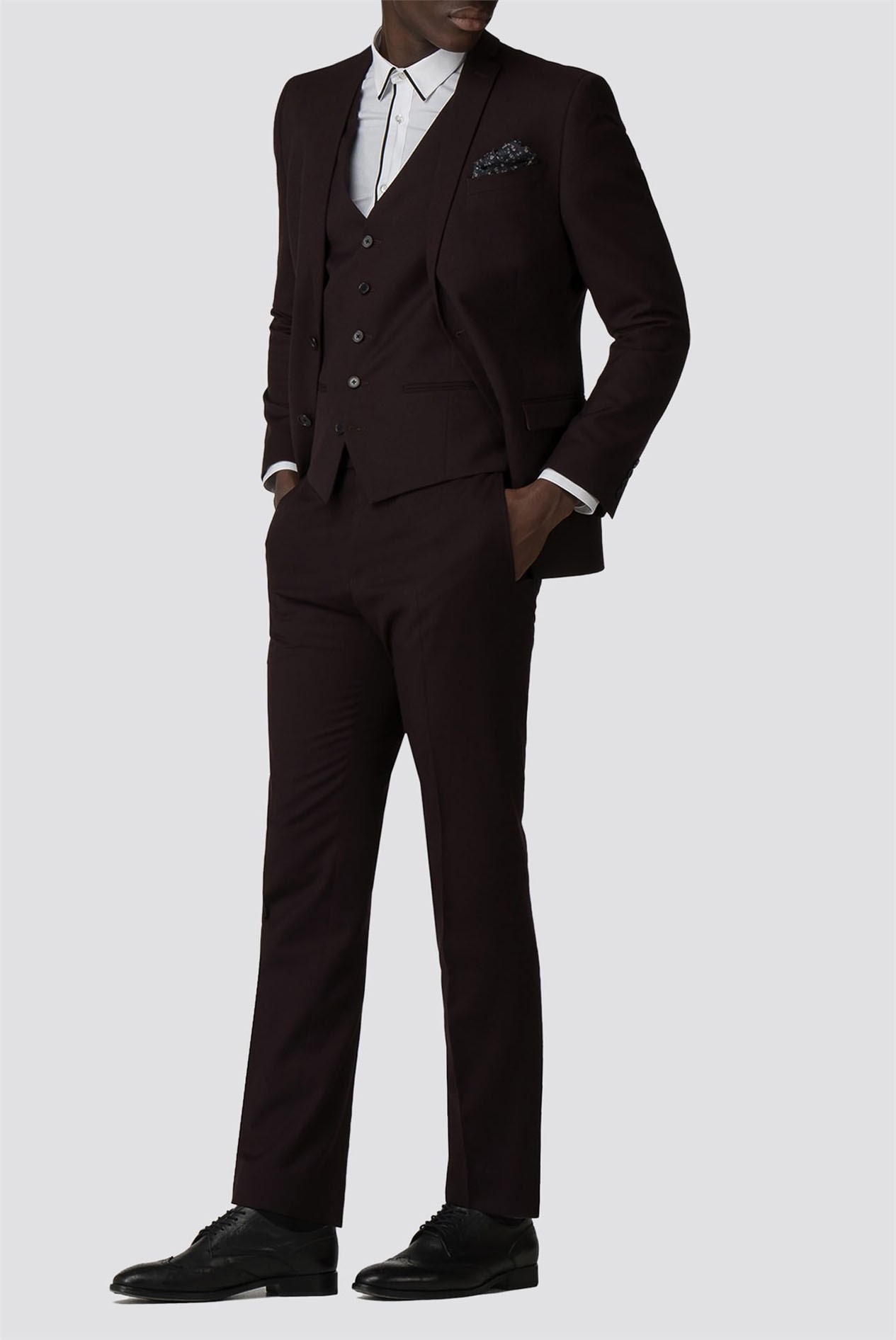 skinny formal trousers