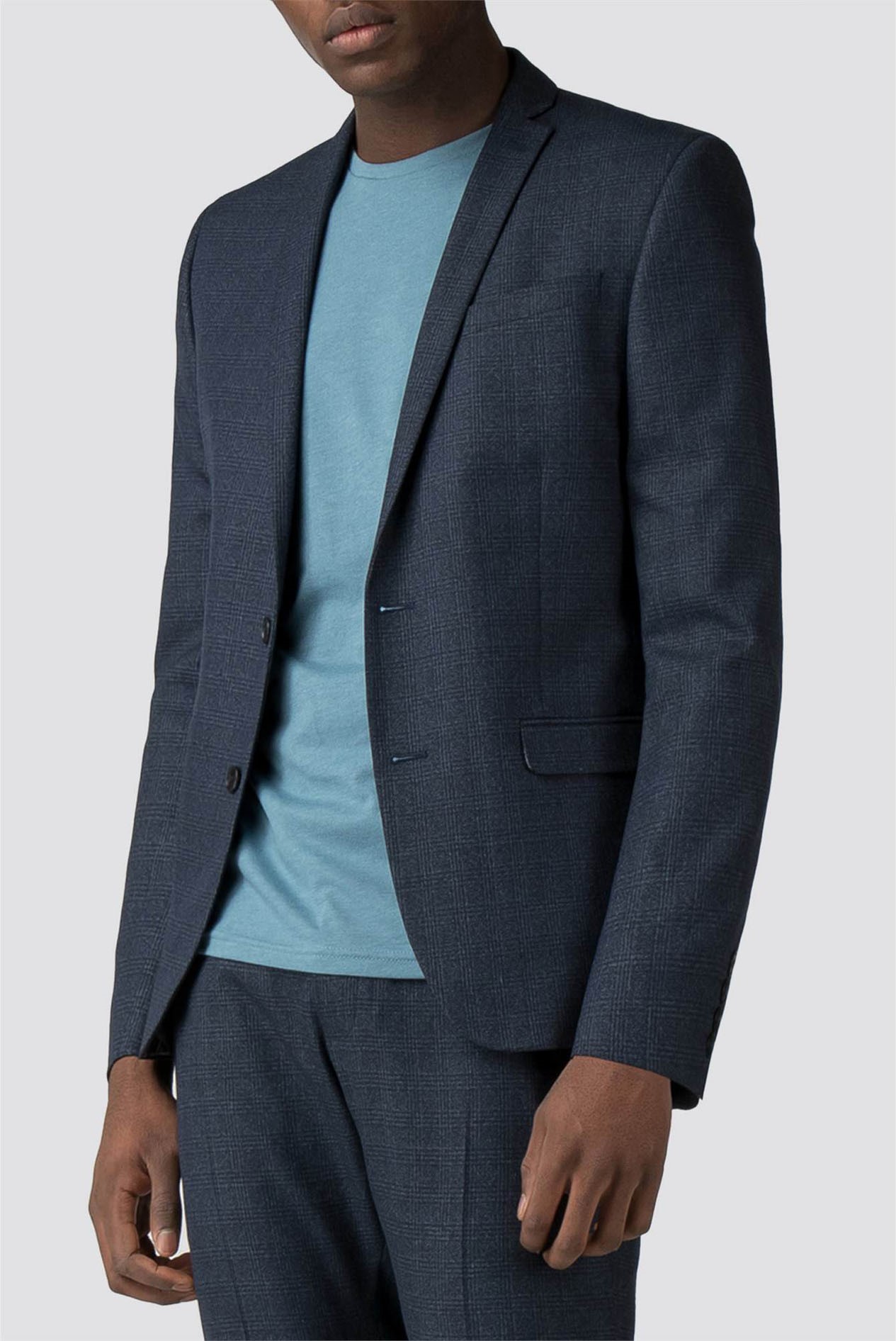 red herring checked coat