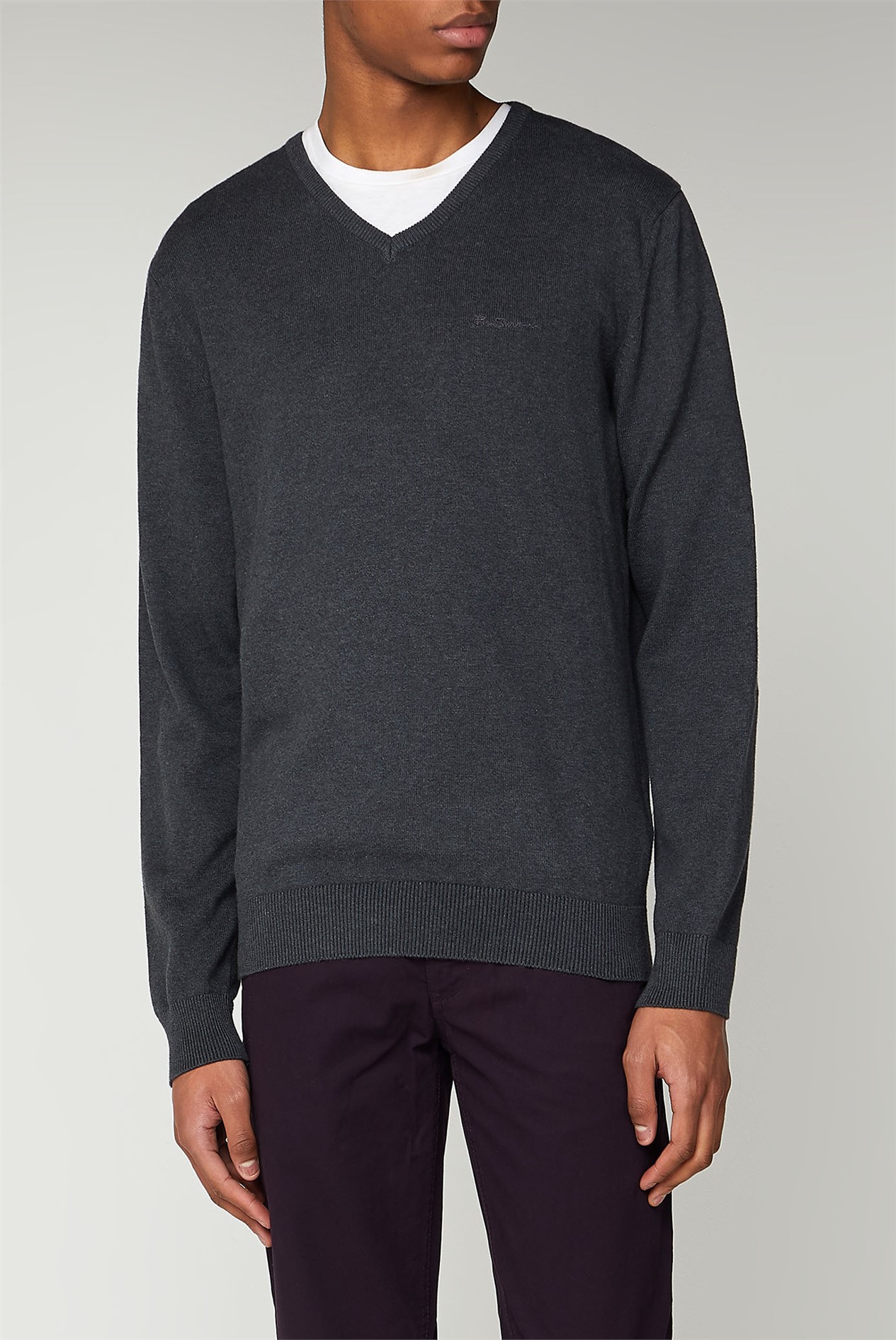 charcoal grey jumper