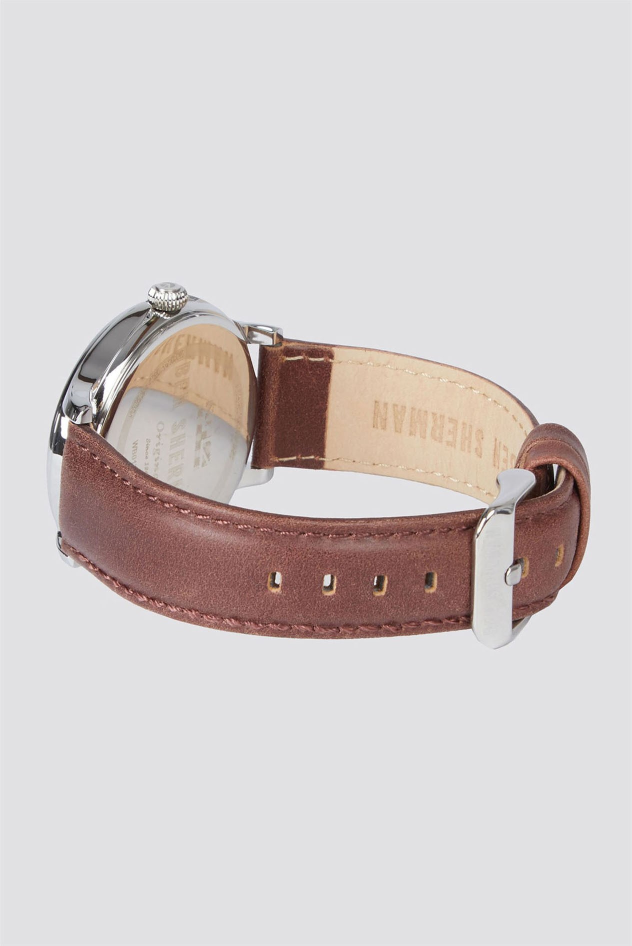 Ben Sherman Black Leather Dress Watch main image 1