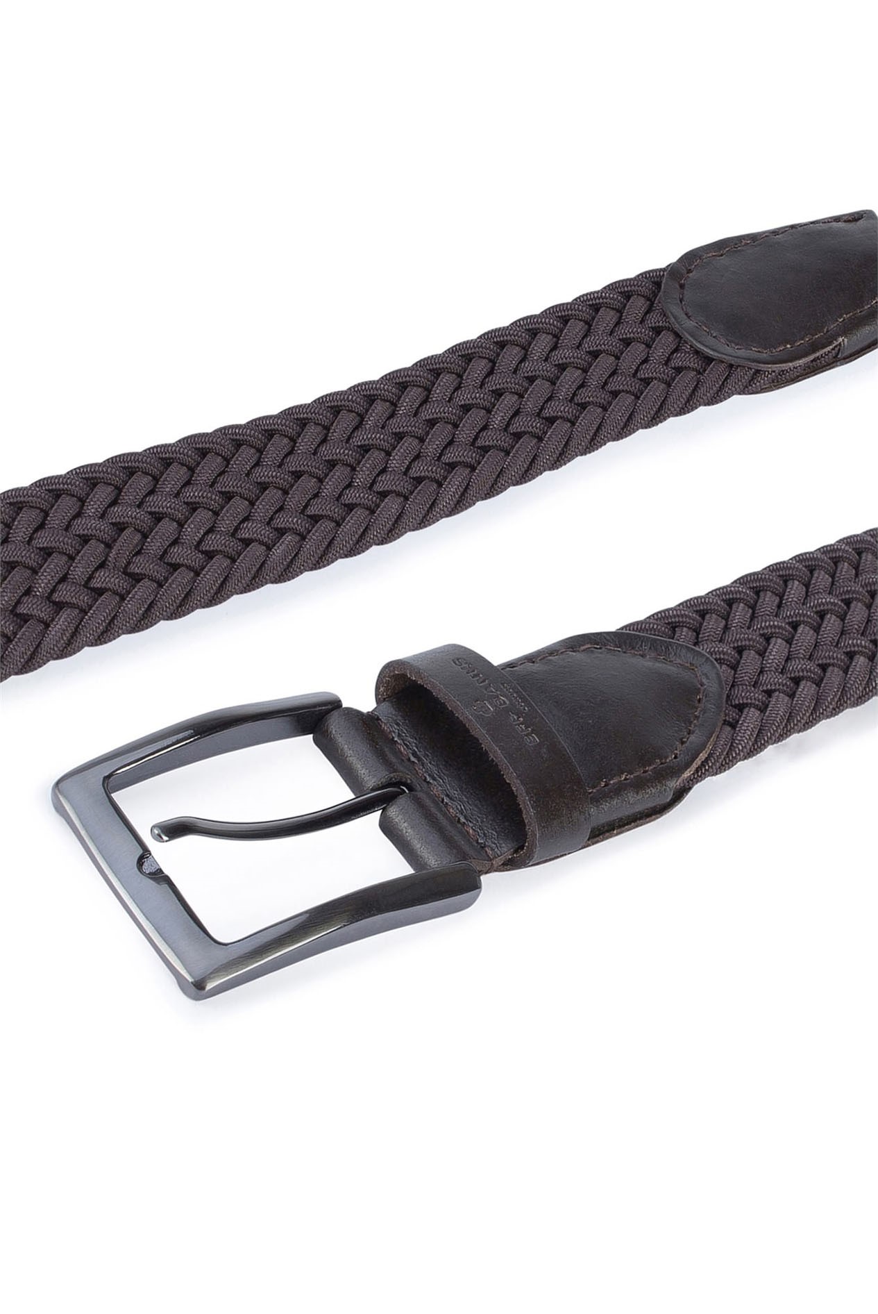  Webbing and Leather Belt