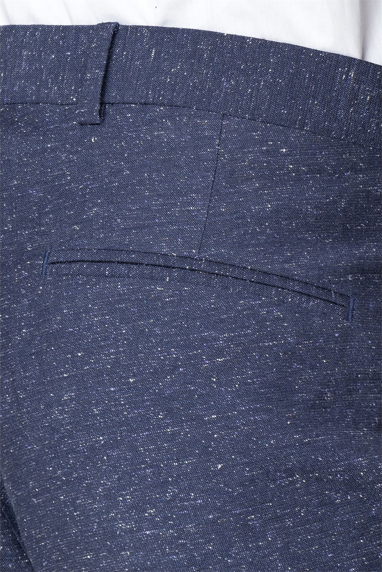  Stutgart Navy Speckle Trouser