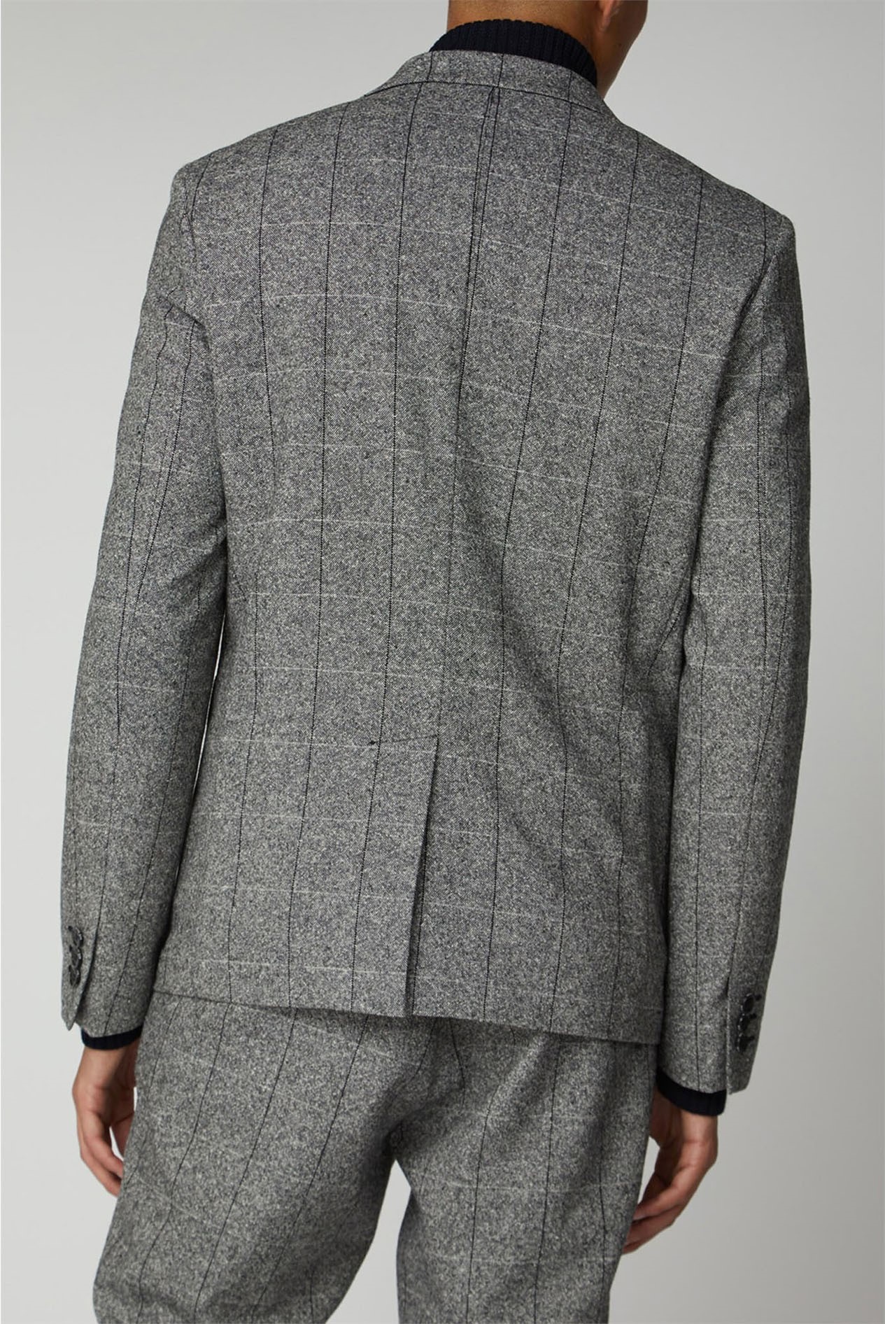 Ben Sherman Slim Fit Salt & Pepper Suit Jacket Suit Direct