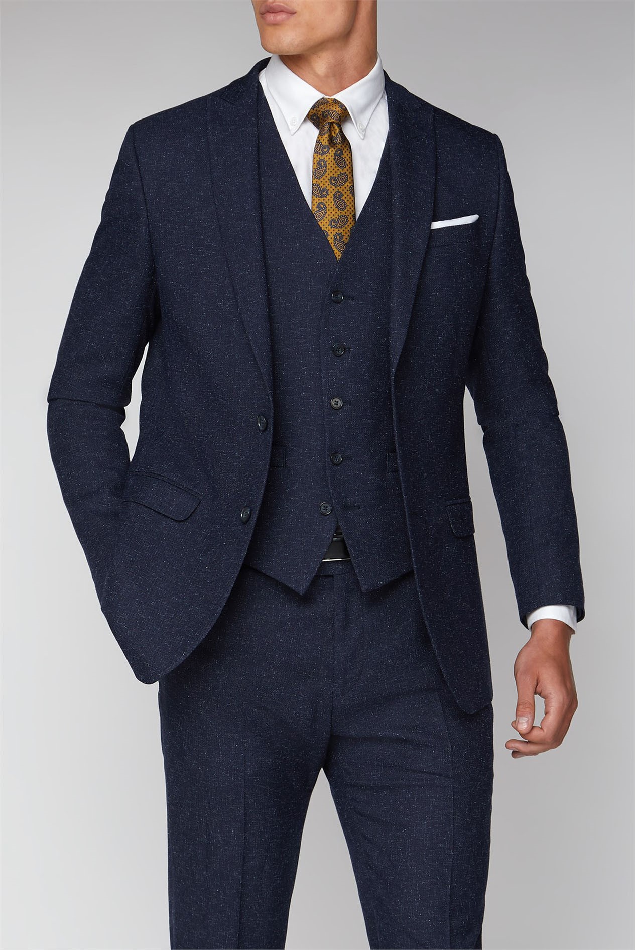 Limehaus Men's Navy Slim Fit 2 Piece Suit Suit Direct