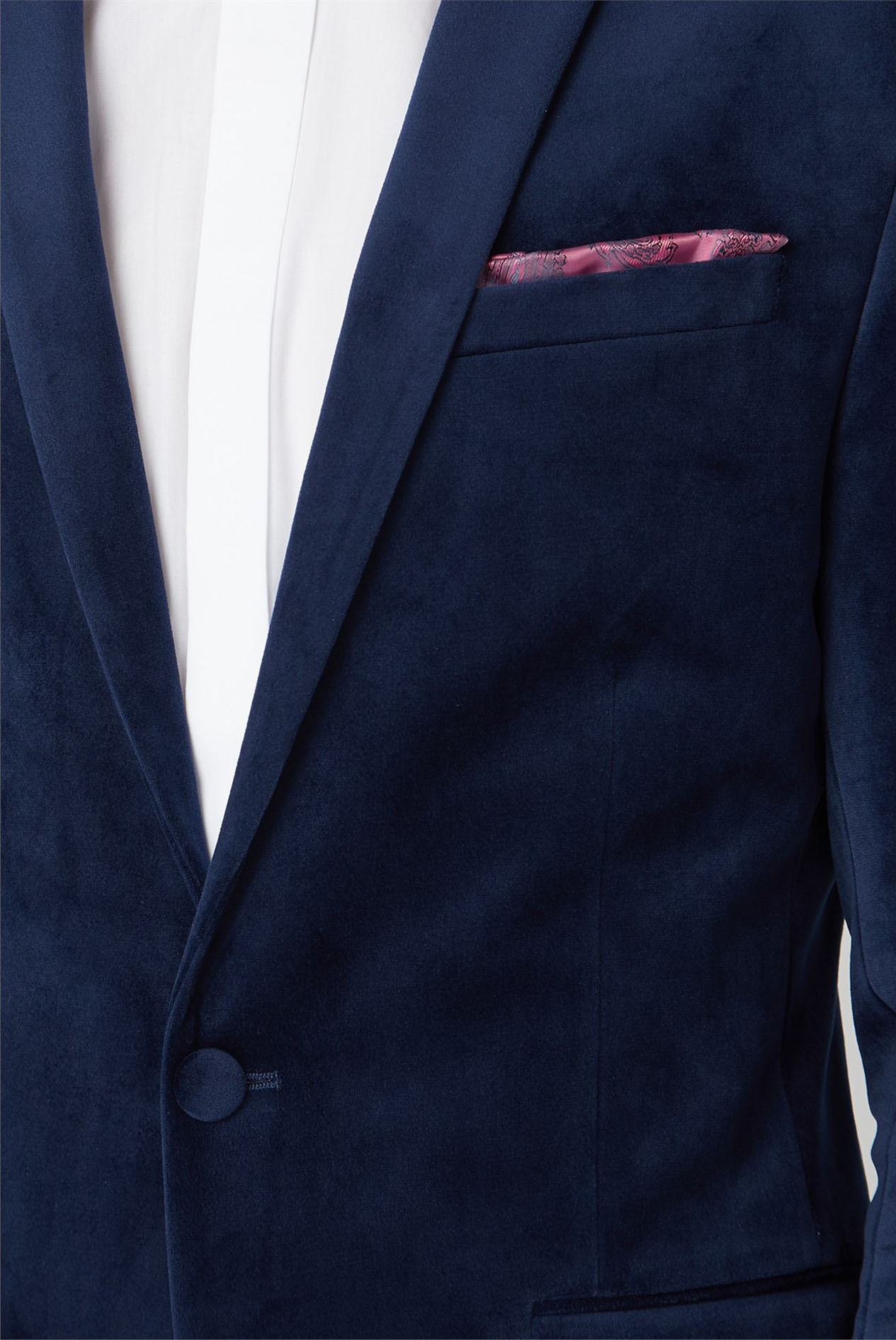 Limehaus Blue Velvet Slim Fit Mens Suit Suit Direct