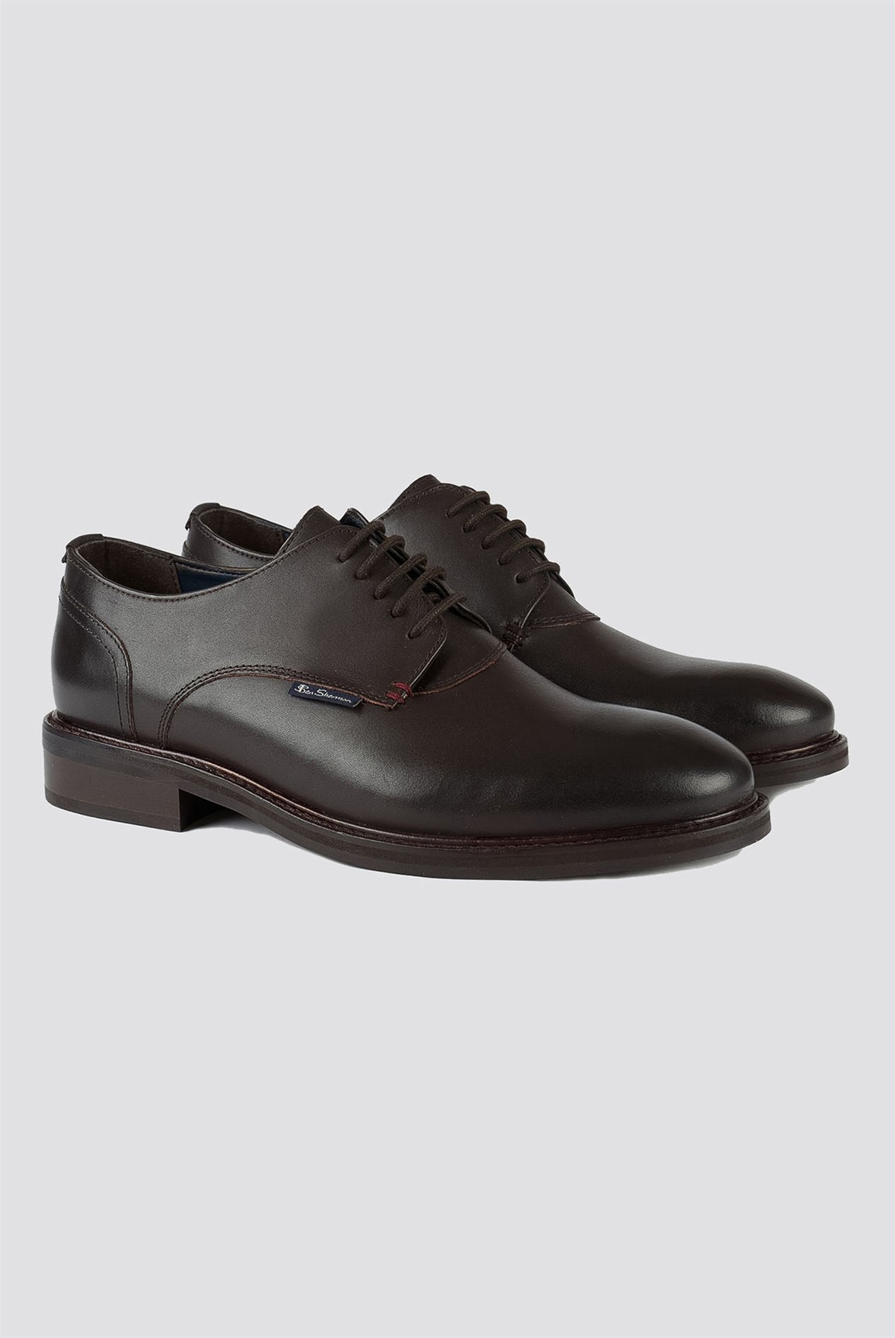 ben sherman brown leather shoes