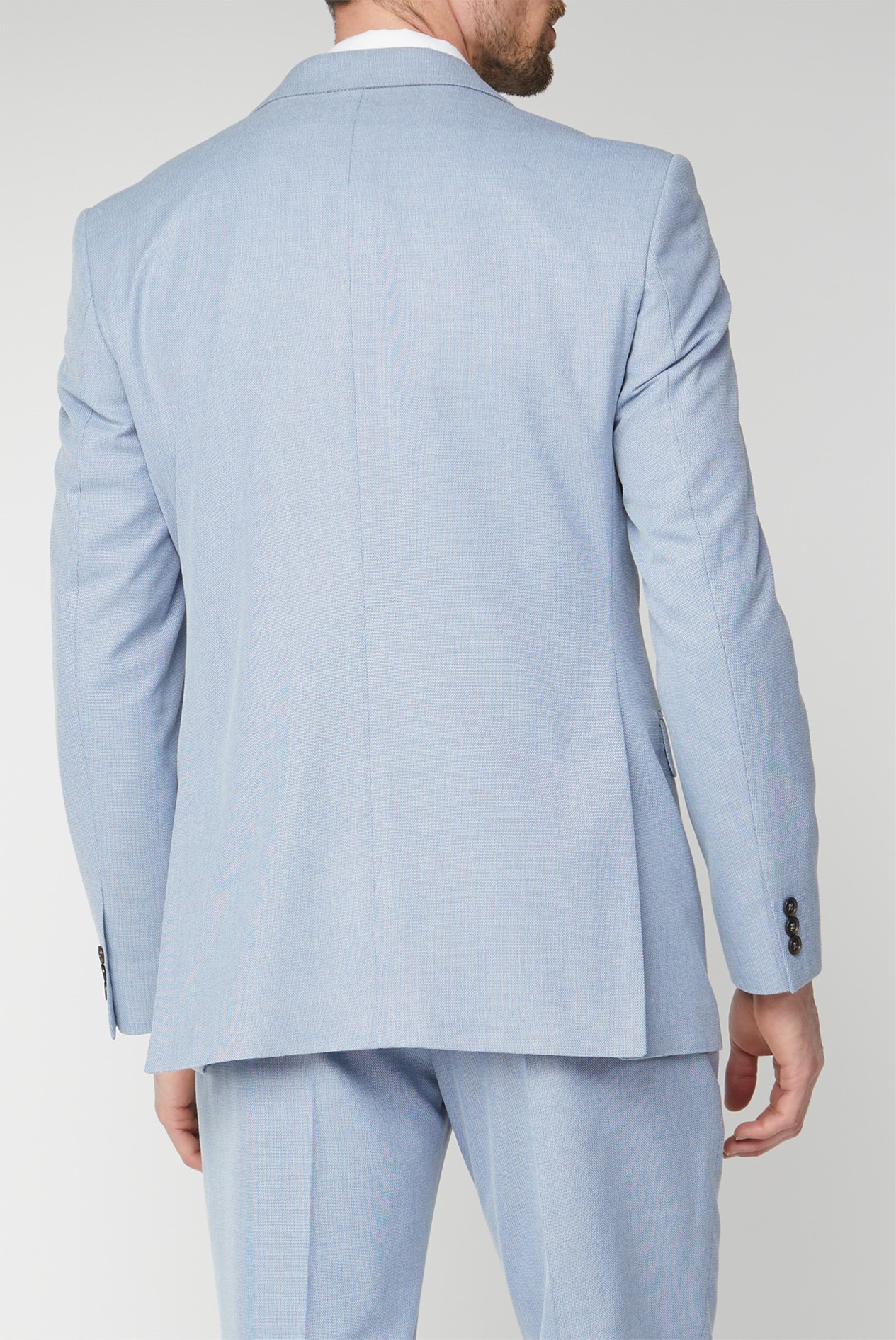 Scott & Taylor | Ice Blue Linen Style Suit | SuitDirect.co.uk