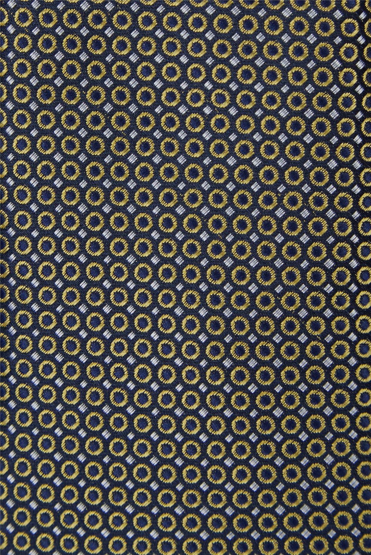  Yellow Micro Circle Tie