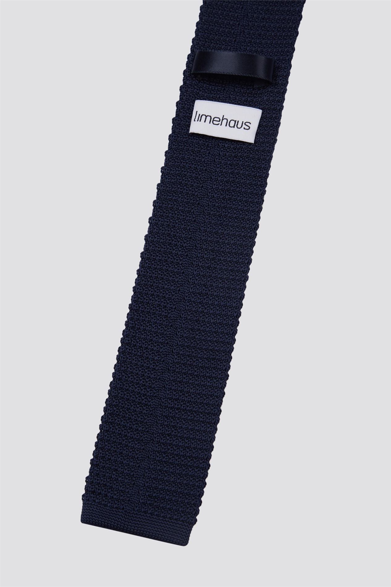  Navy Knitted Tie