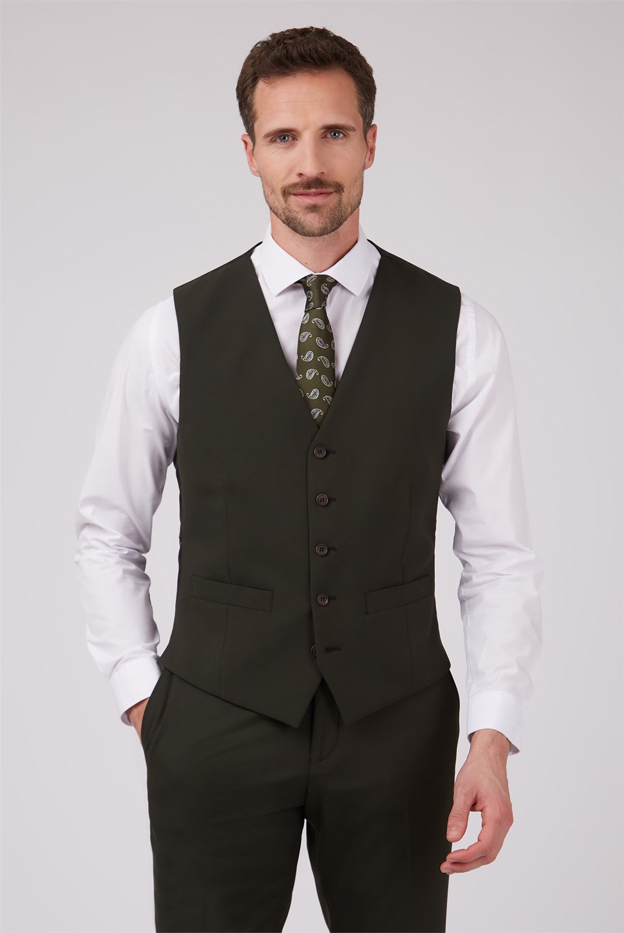 Racing Green Dark Green Waistcoat