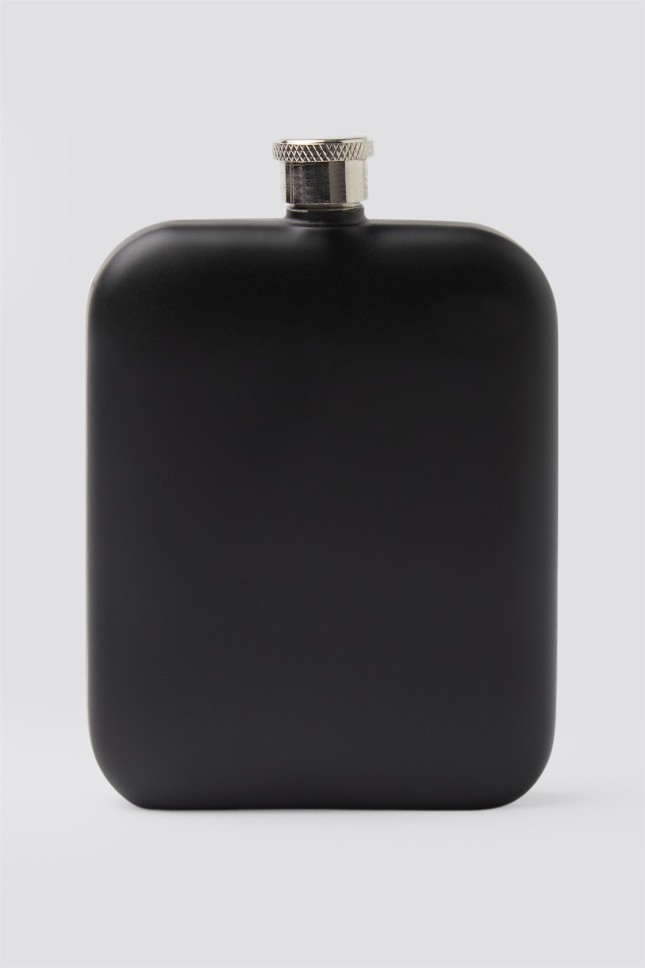 Suit Direct Black Hip Flask