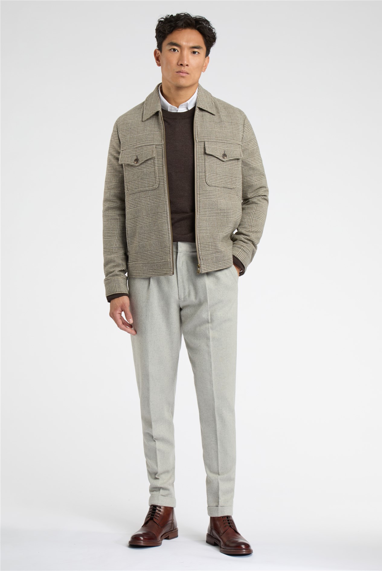 Limehaus Knitted Crew Neck Jumper