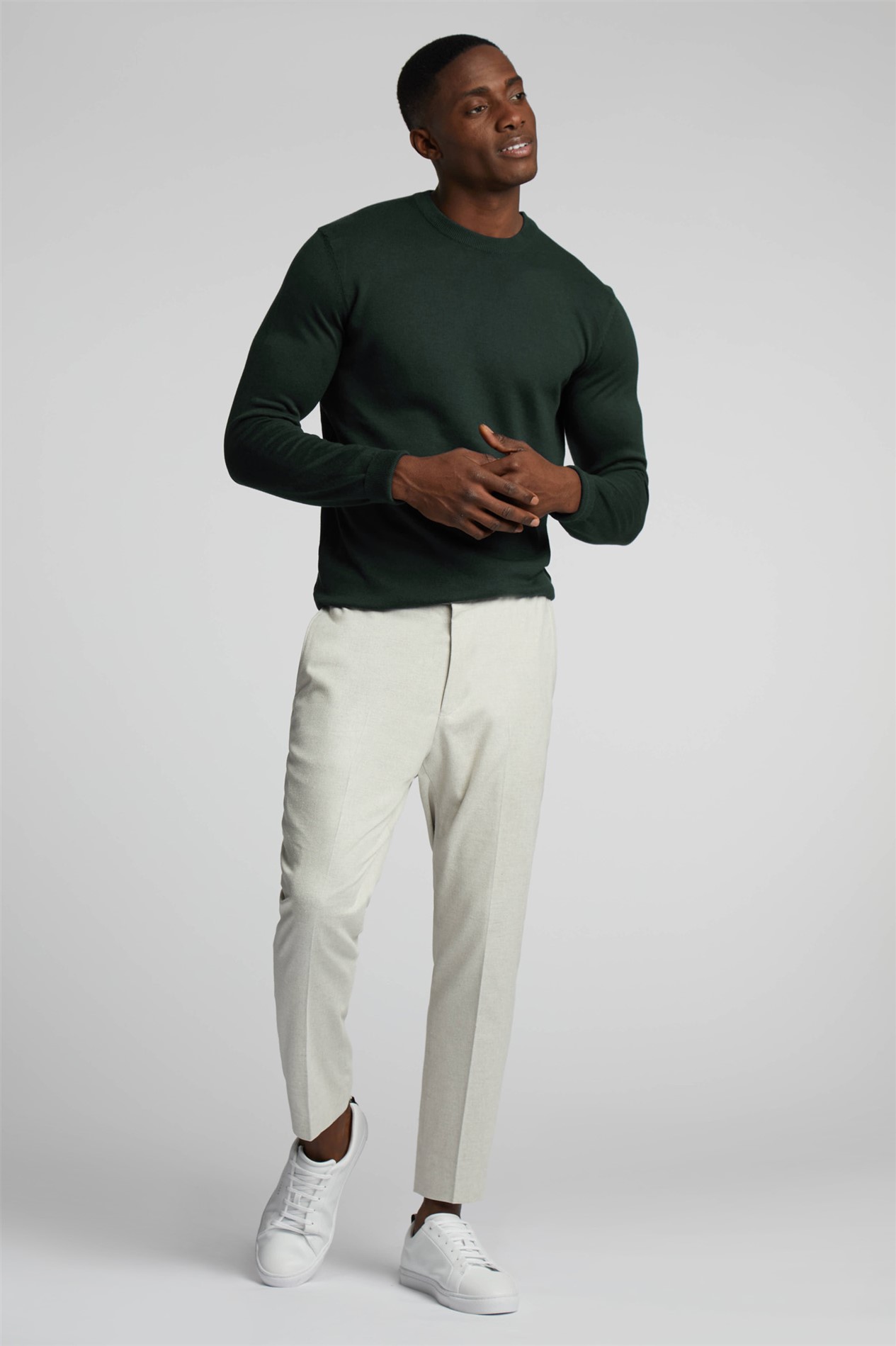 Limehaus Knitted Crew Neck Jumper