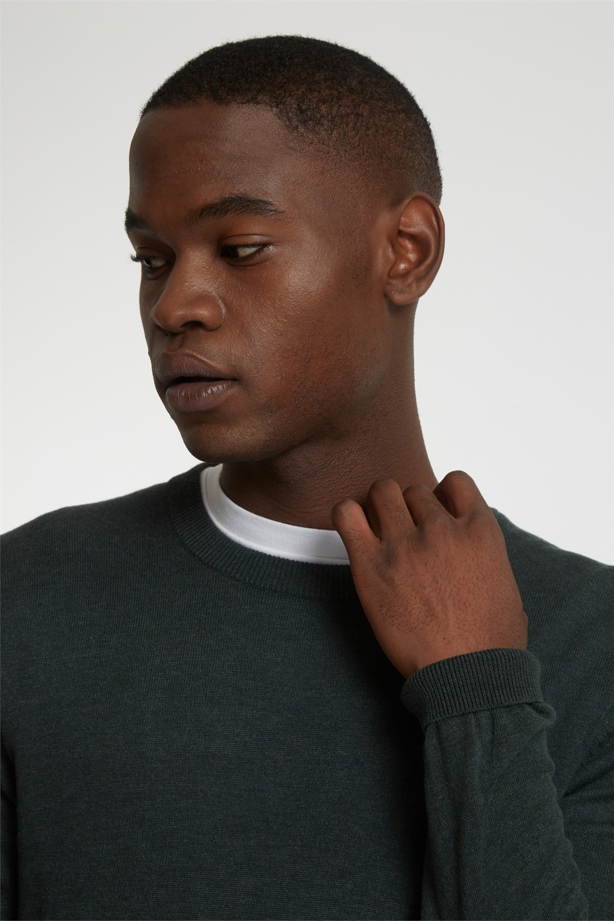 Limehaus Knitted Crew Neck Jumper