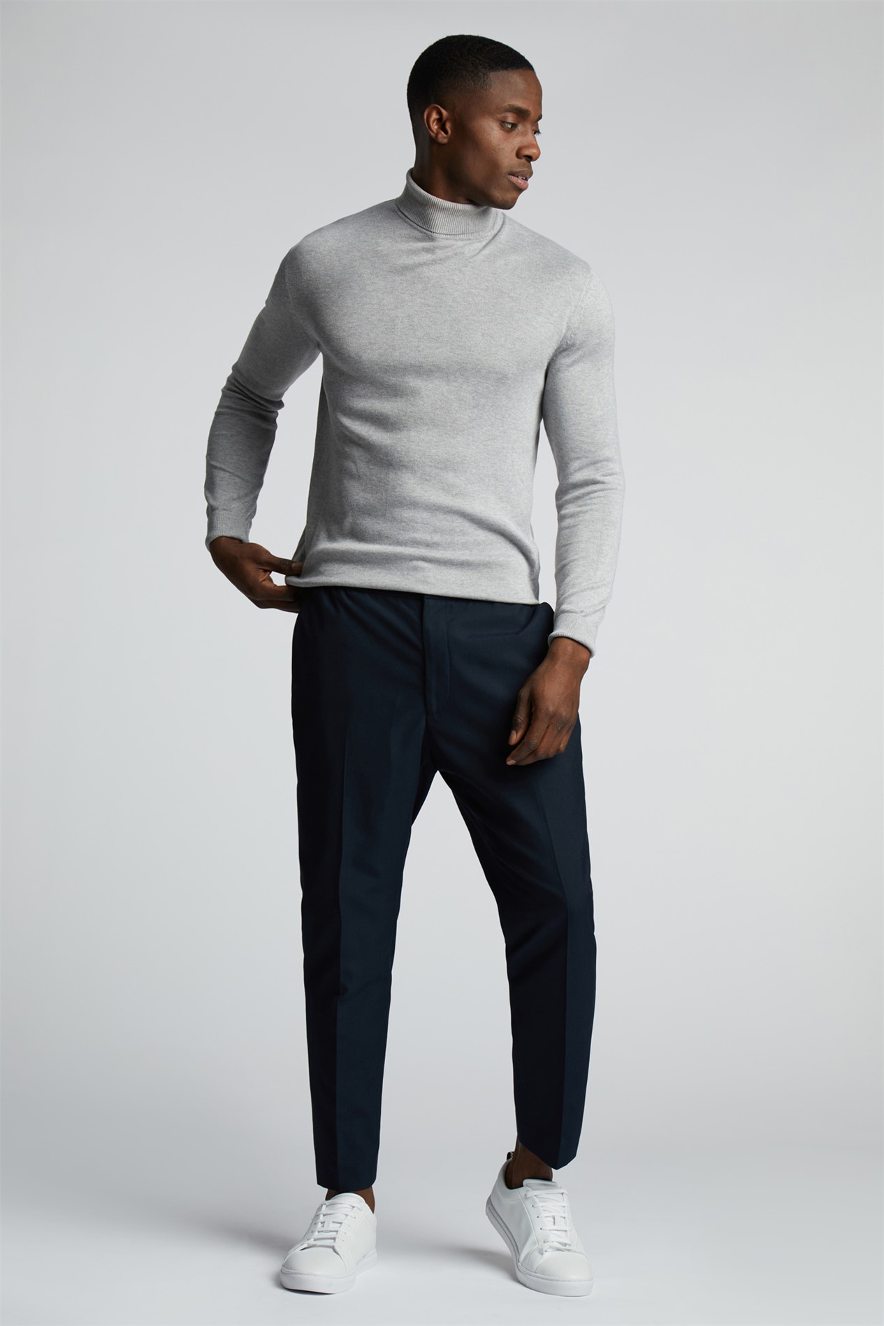 Limehaus Knitted Roll Neck Jumper