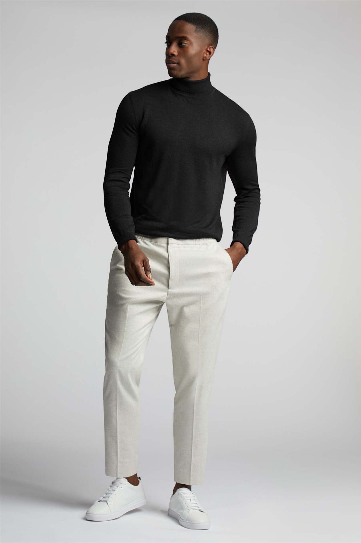 Limehaus Knitted Roll Neck Jumper