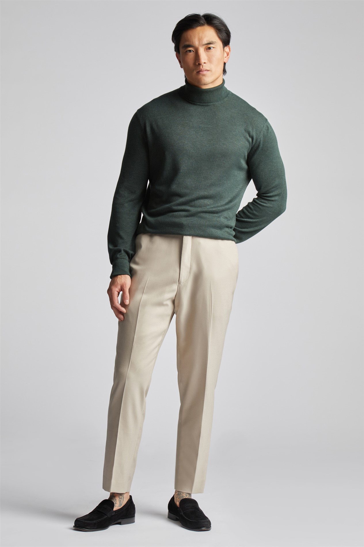Limehaus Knitted Roll Neck Jumper