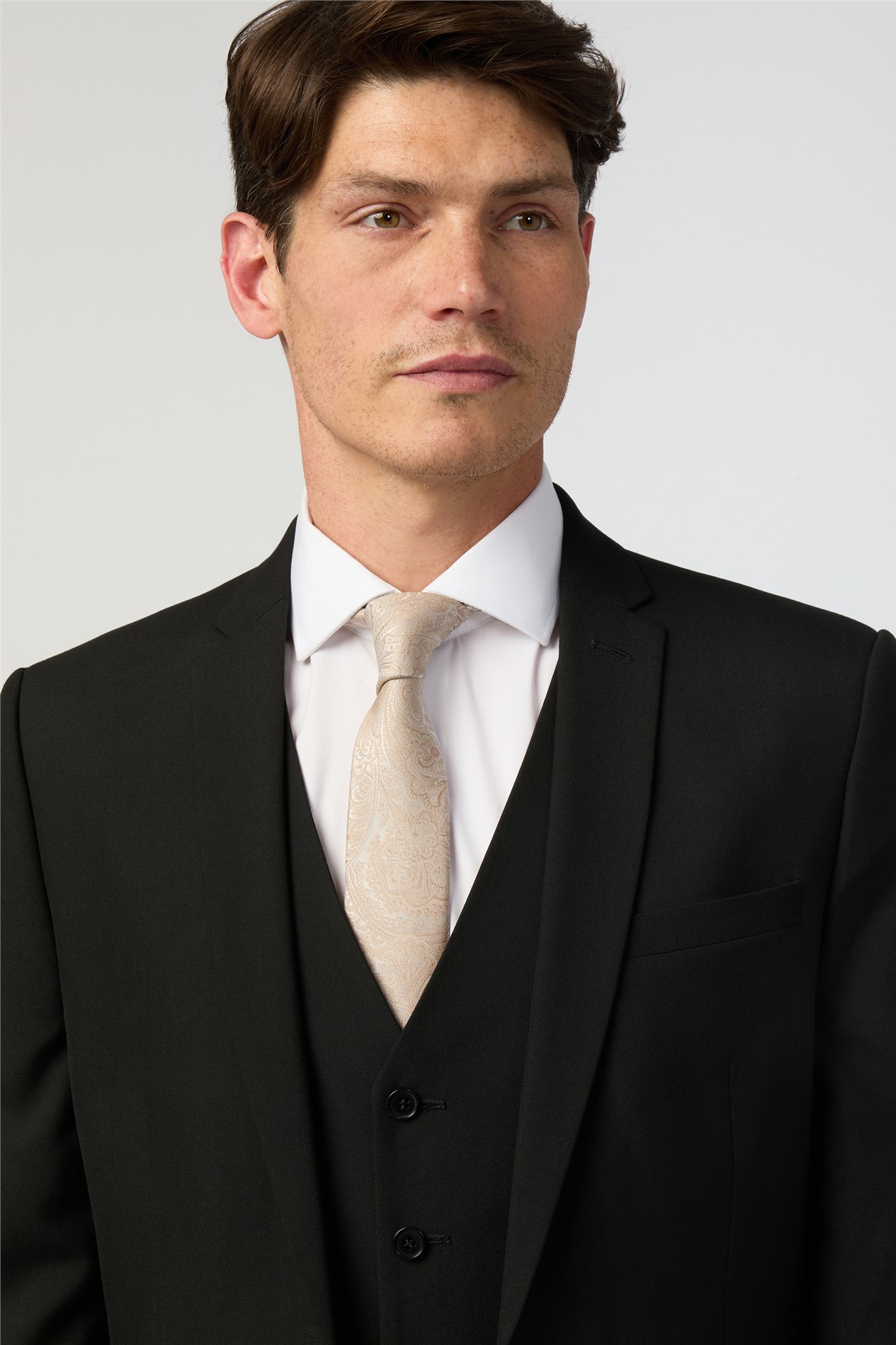 Limehaus Slim Fit Black Jacket