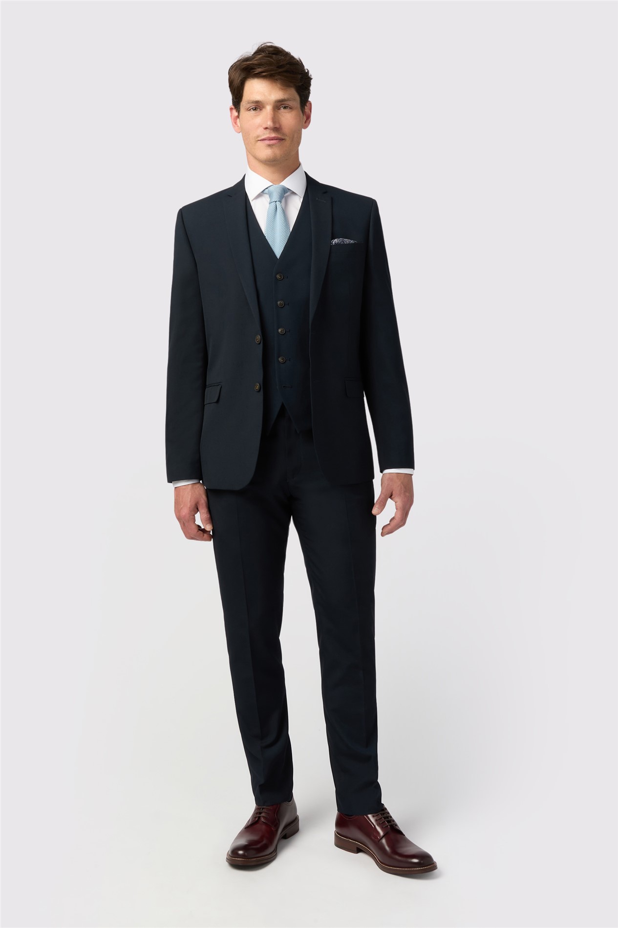 Limehaus Slim Fit Navy Jacket