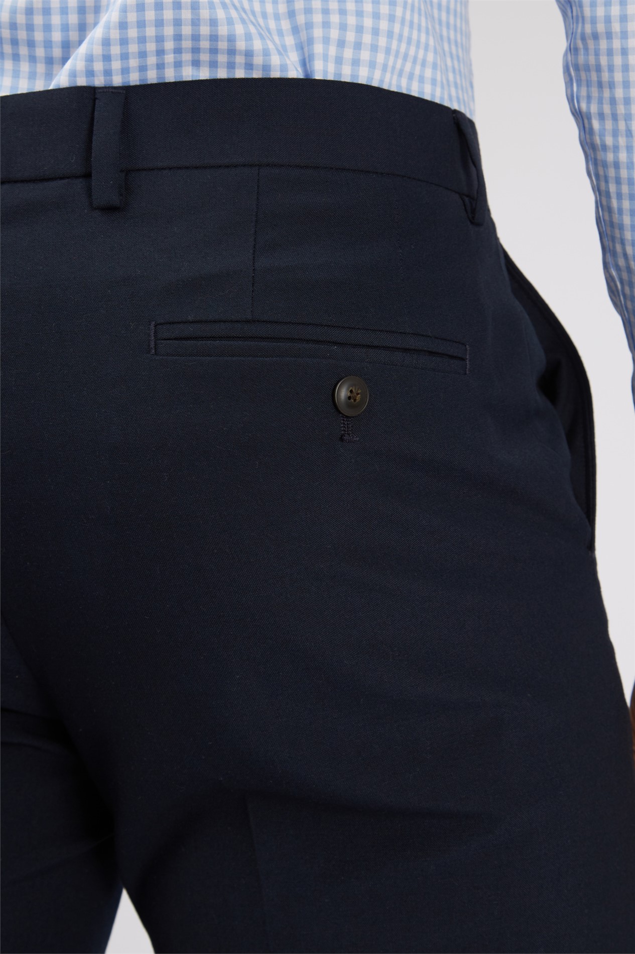  Slim Fit Navy Trousers