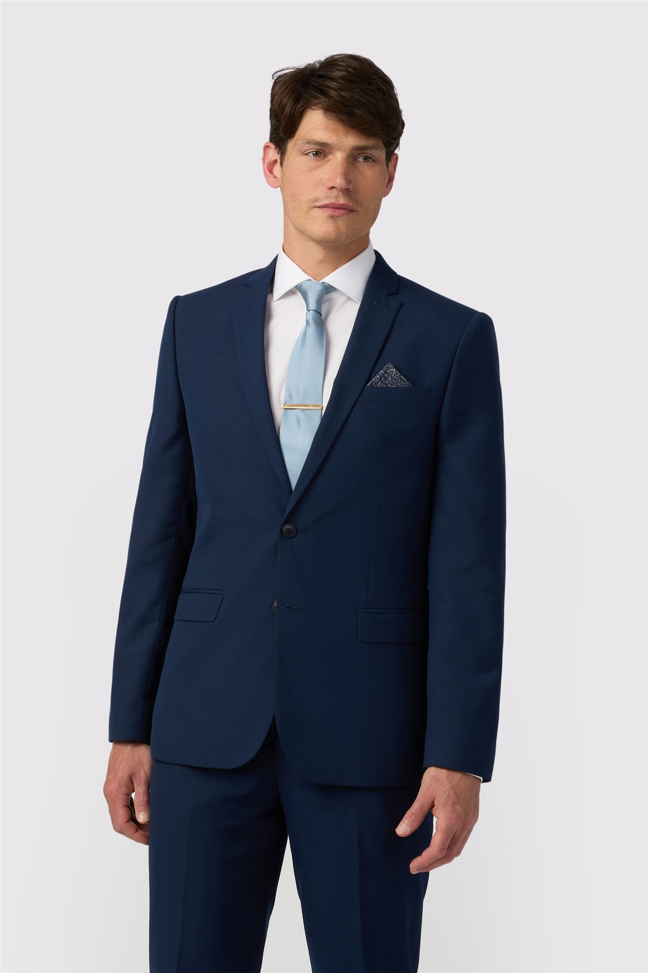 Limehaus Men's Blue Slim Fit Jacket Suit Direct