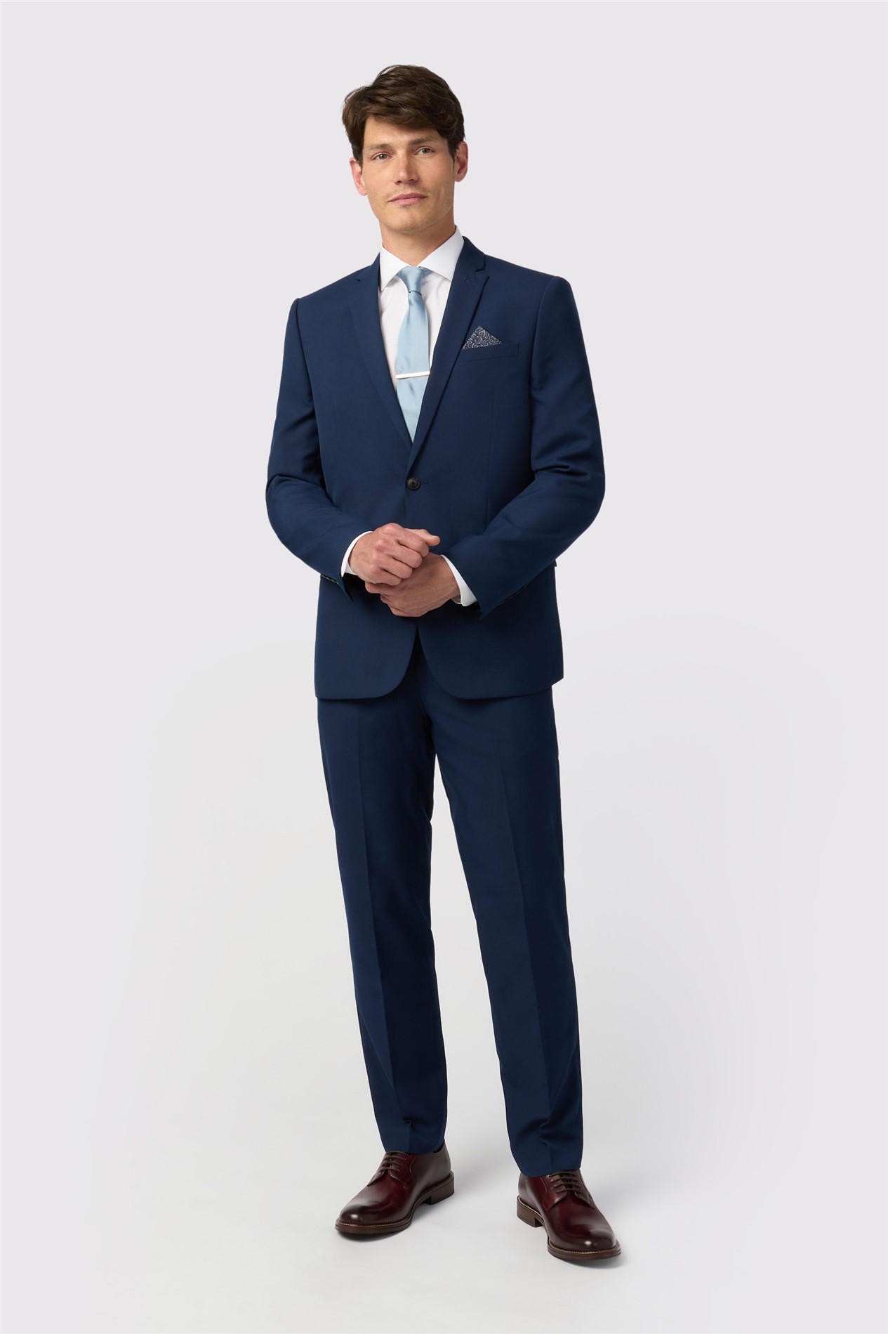 Limehaus Slim Fit Blue Jacket