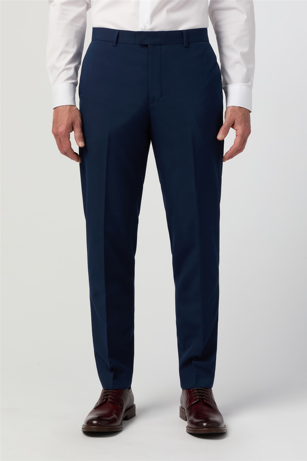 Limehaus Slim Fit Blue Trousers