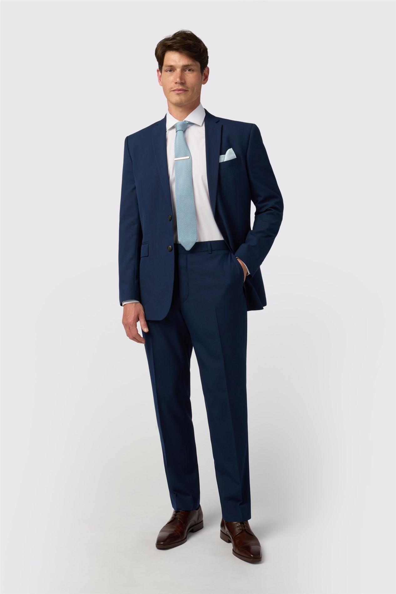 Limehaus Regular Fit Blue Jacket