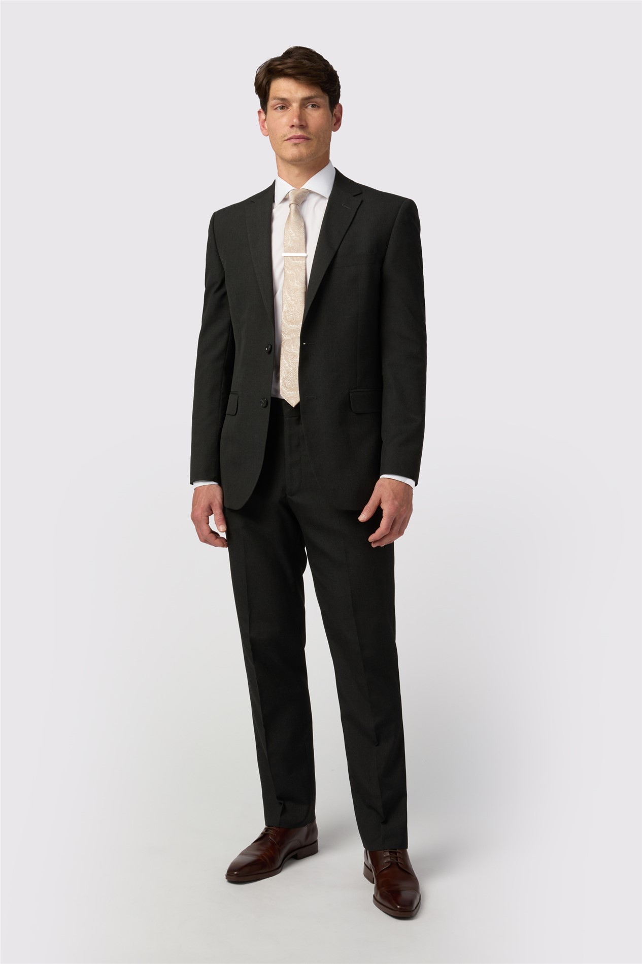 Limehaus Regular Fit Charcoal Jacket