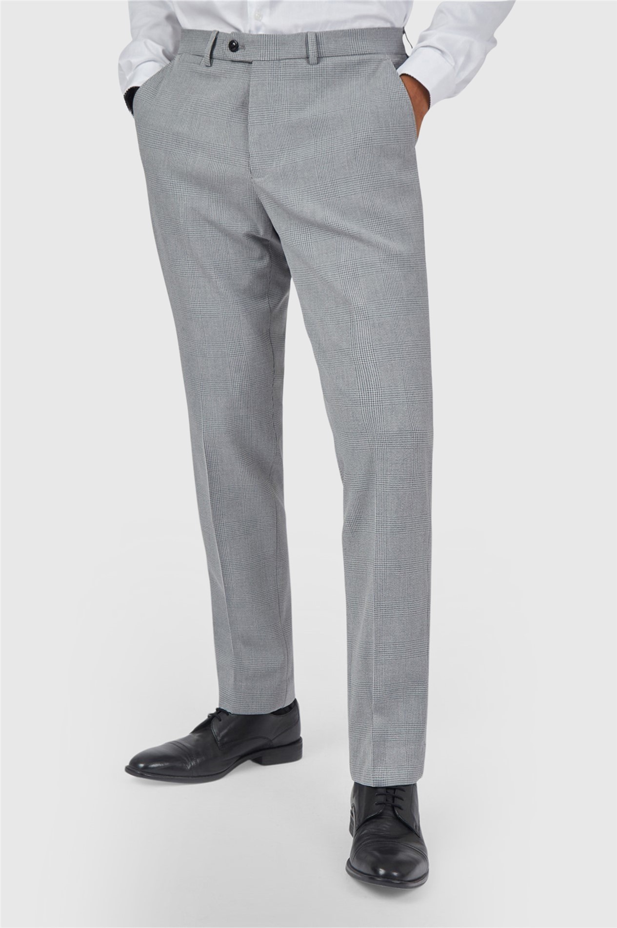 Marc Darcy Slim Fit Bromley Grey Suit Trousers