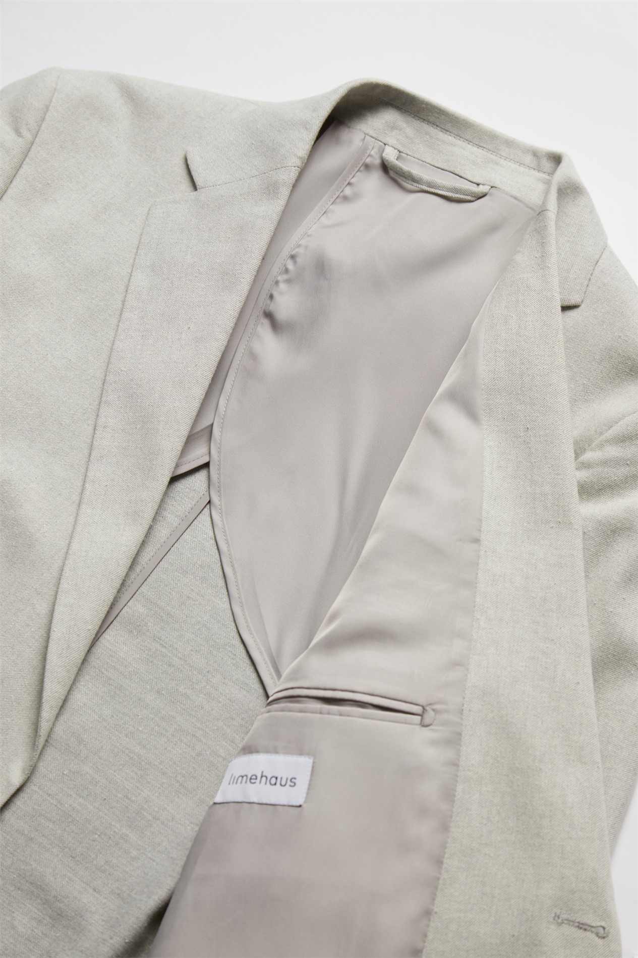 Limehaus Tailored Fit Stone Blazer