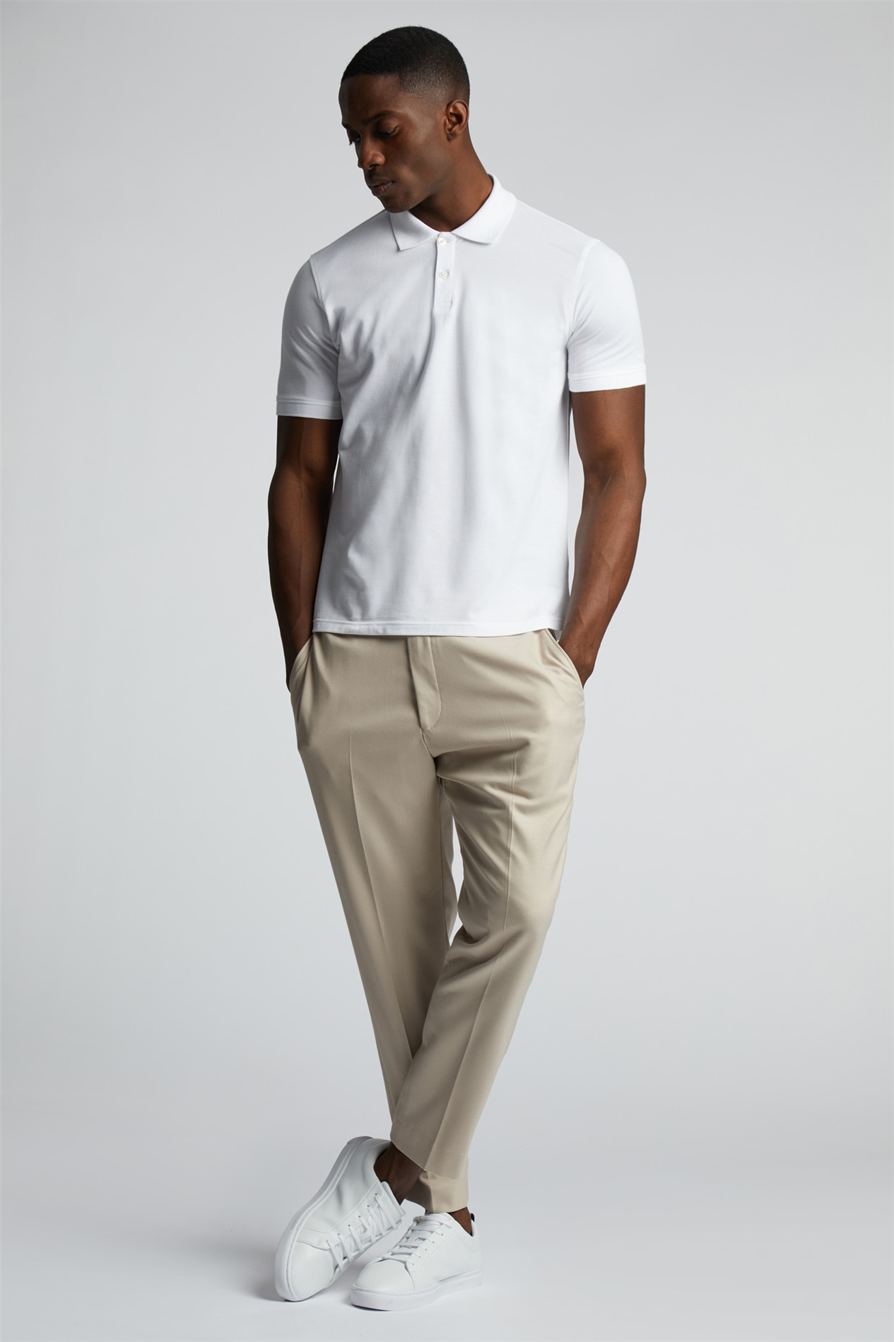 Limehaus 100% Egyptian Organic Cotton Pique Polo Shirt
