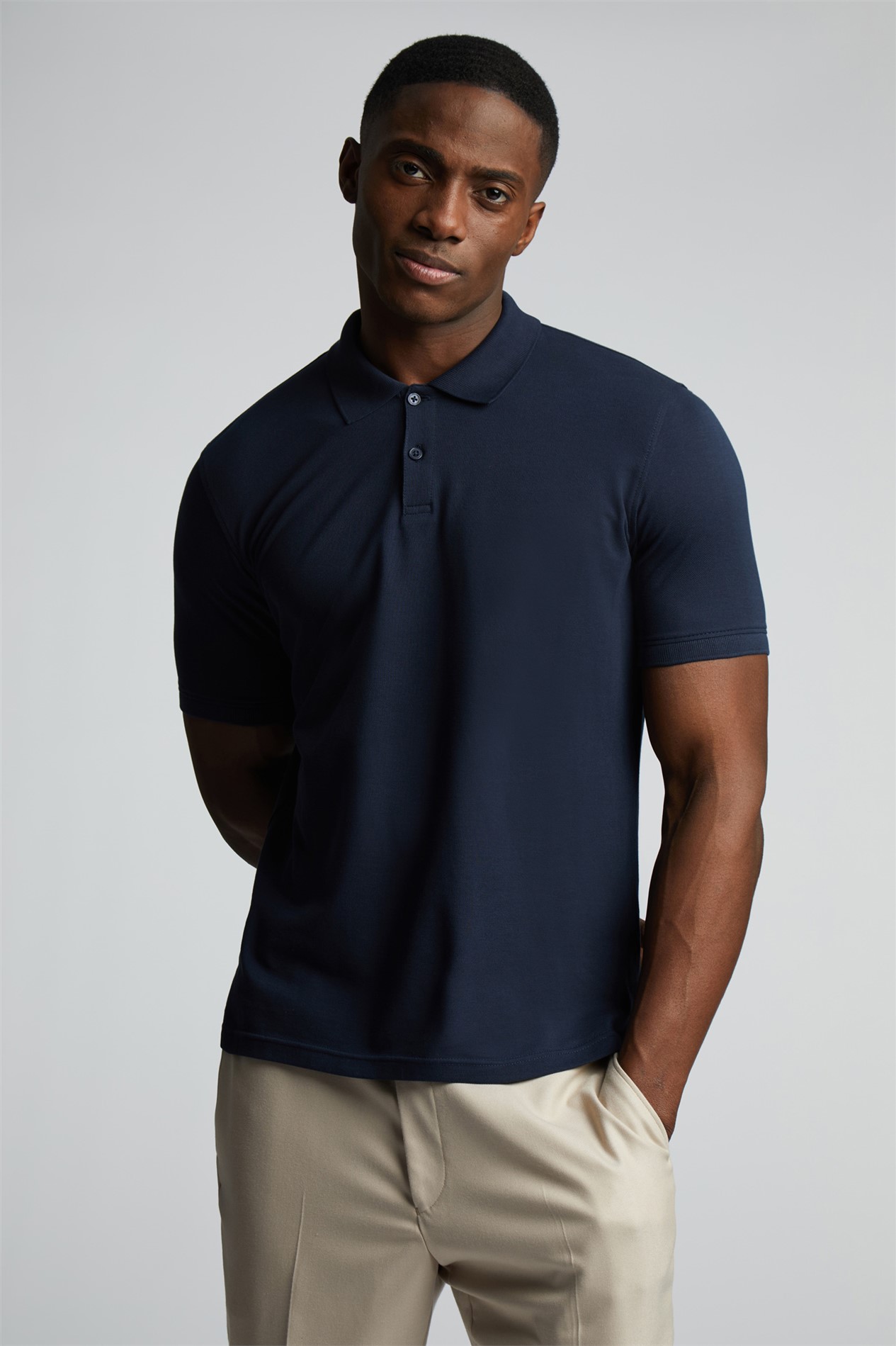 Limehaus 100% Egyptian Organic Cotton Pique Polo Shirt