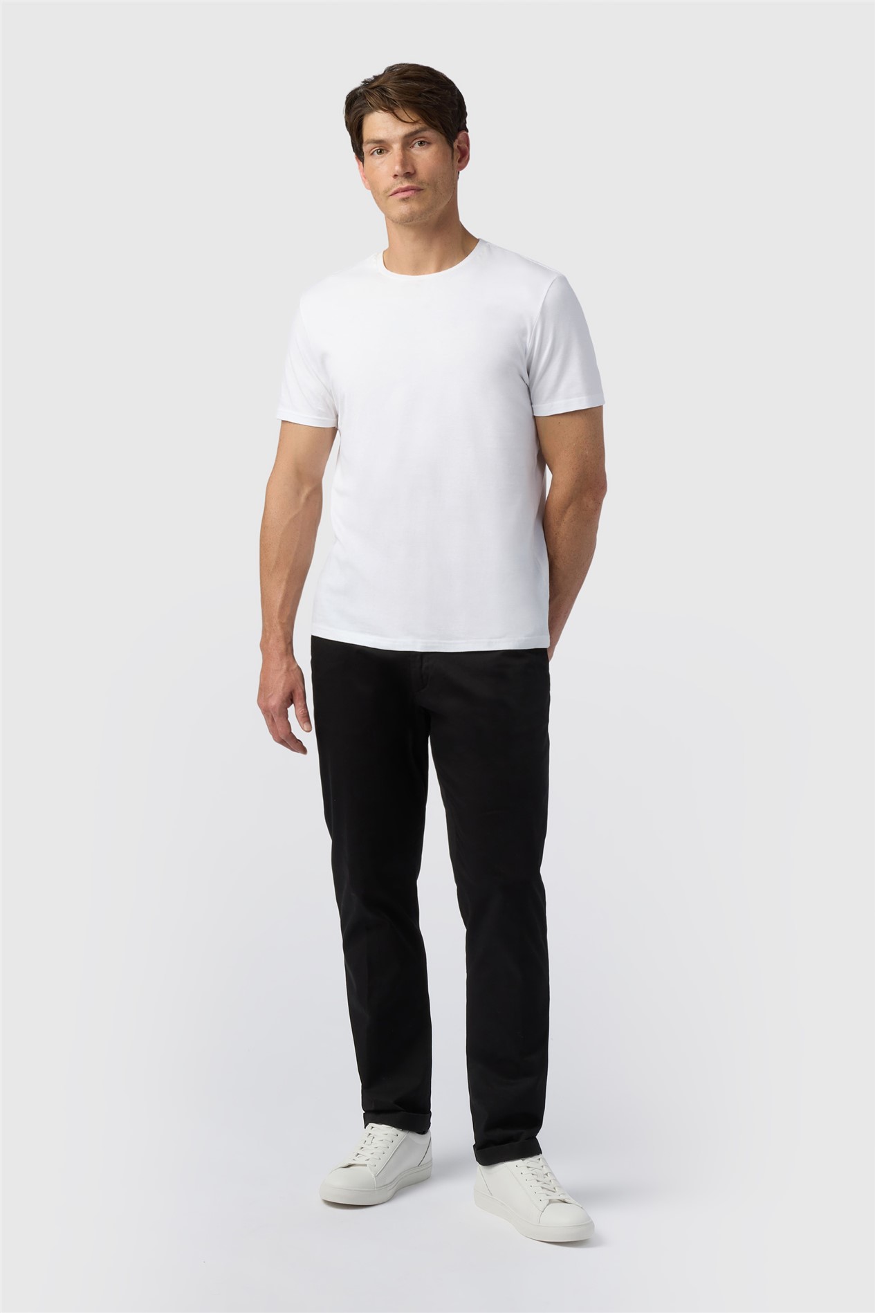 Limehaus 100% Egyptian Organic Cotton Crew Neck T-Shirt