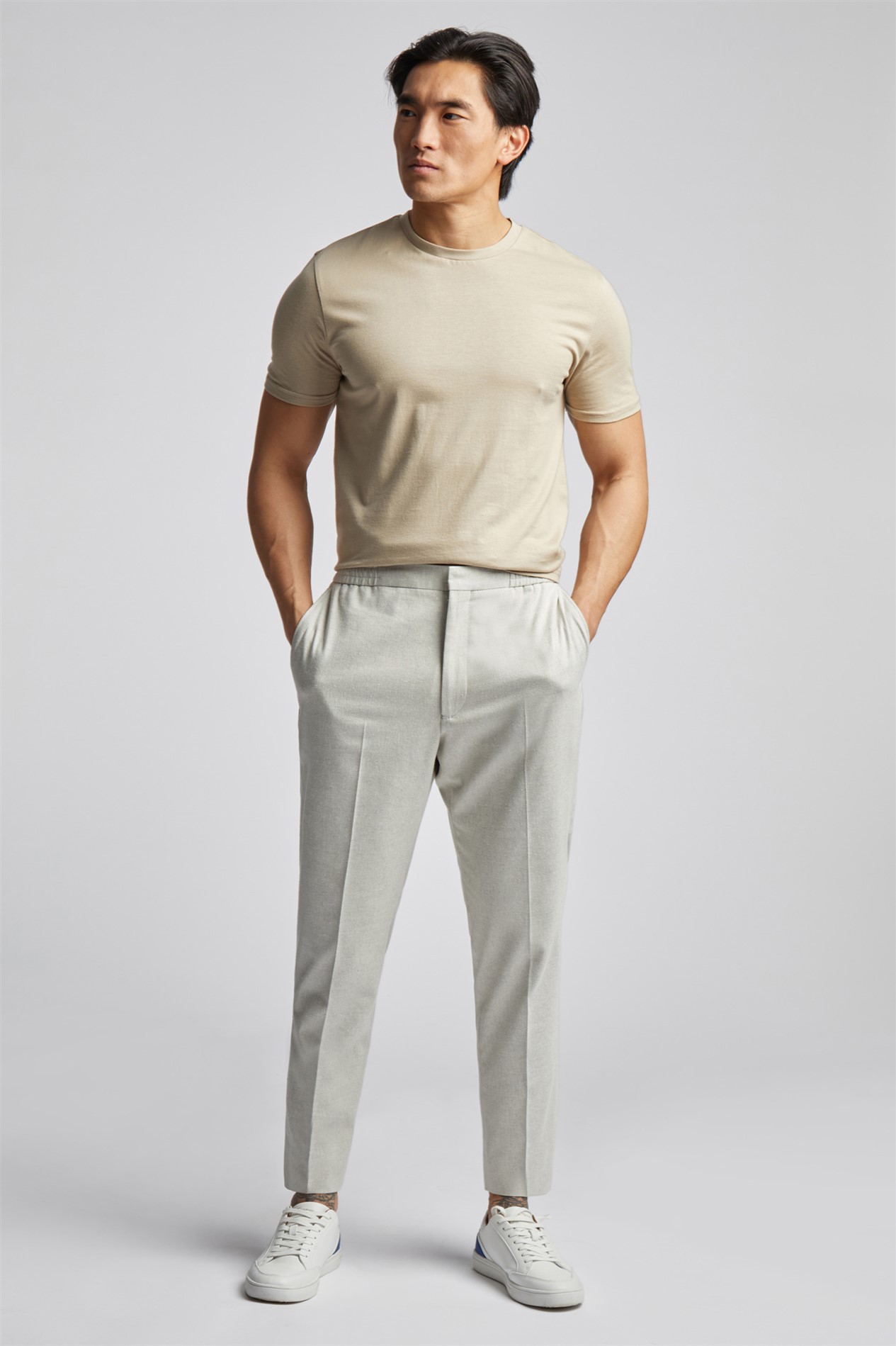 Limehaus 100% Egyptian Organic Cotton Crew Neck T-Shirt