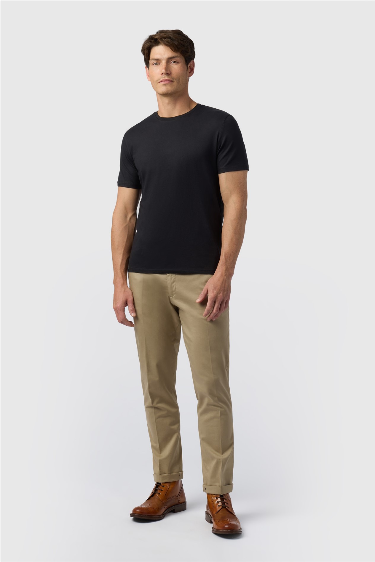 Limehaus 100% Egyptian Organic Cotton Crew Neck T-Shirt