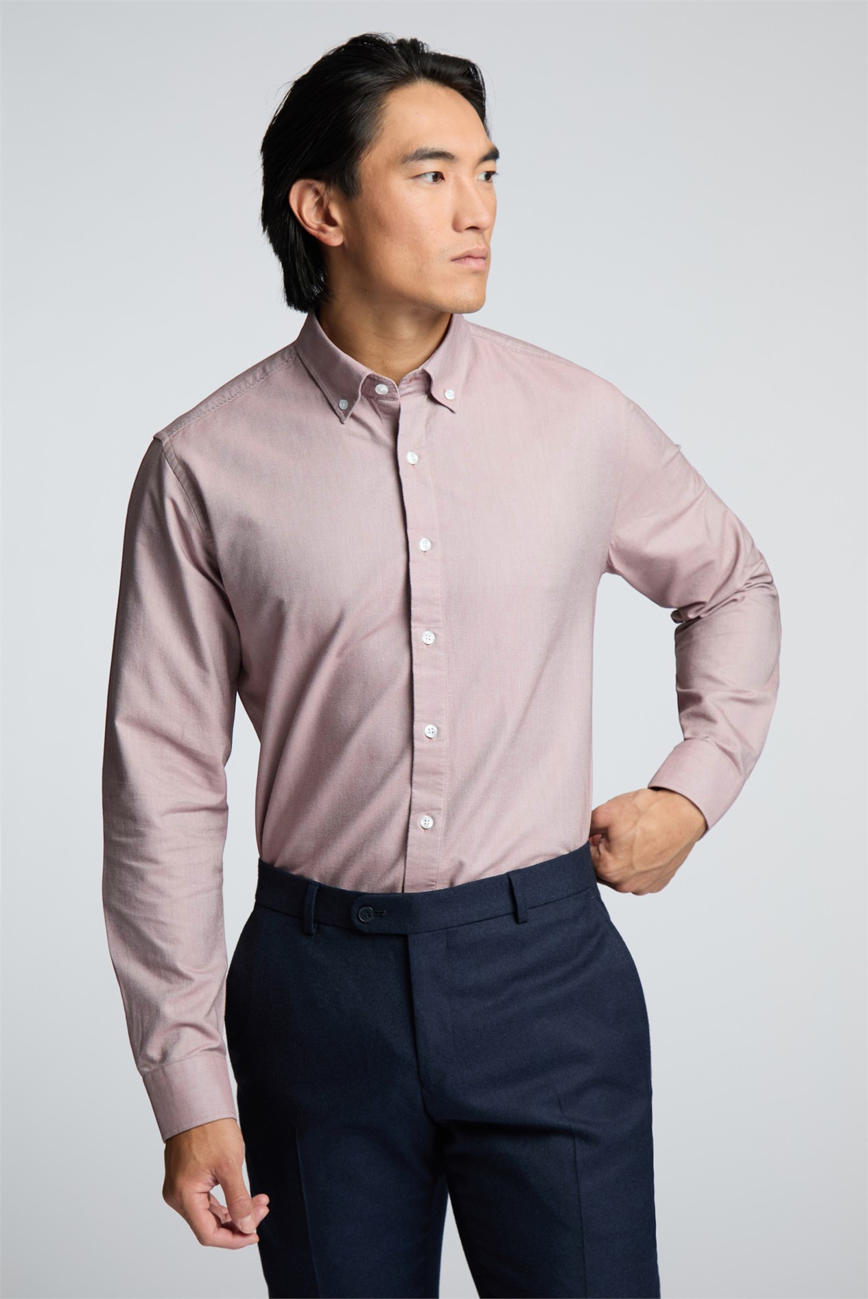 Limehaus Raspberry Oxford Shirt
