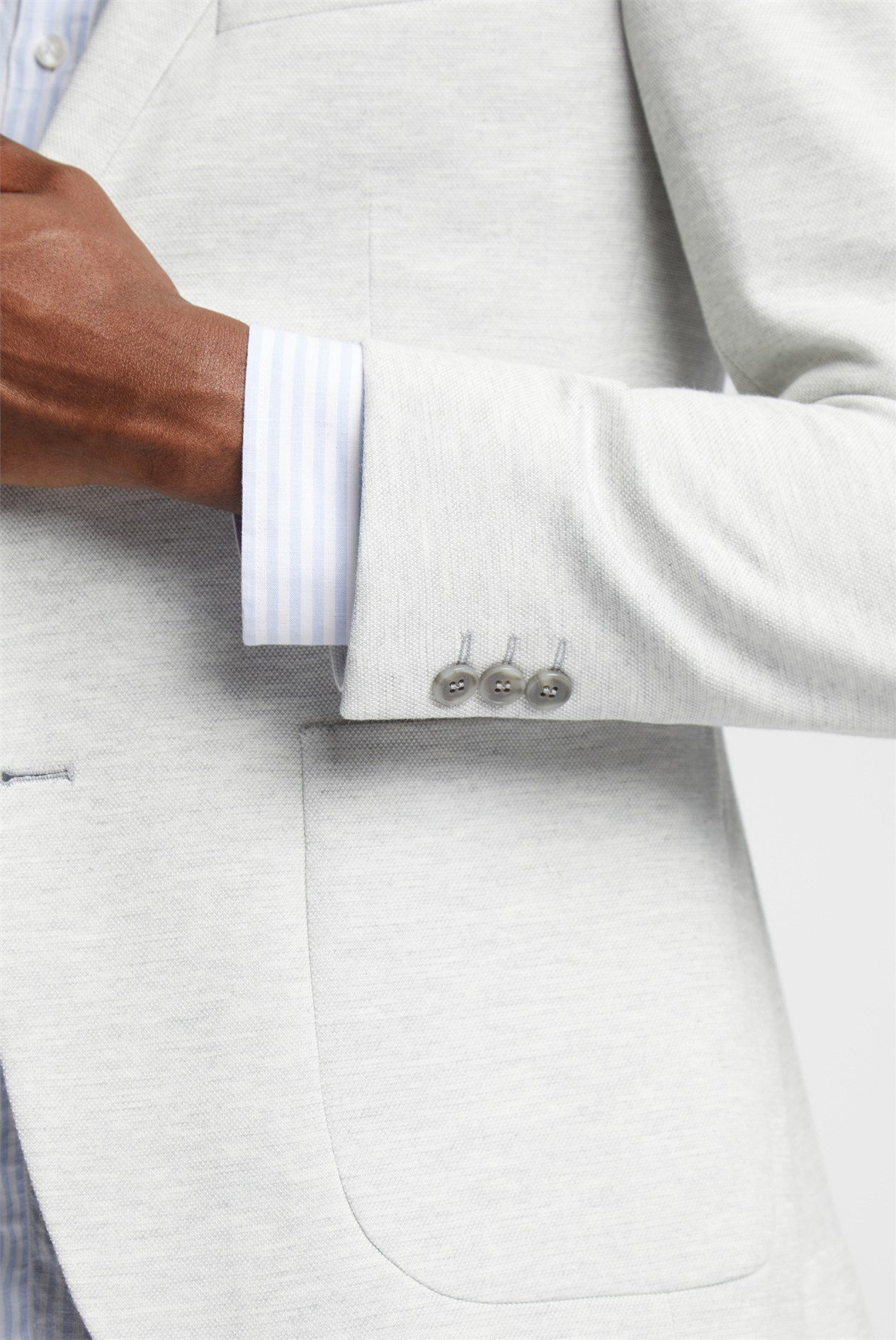 Limehaus Grey Knit Blazer