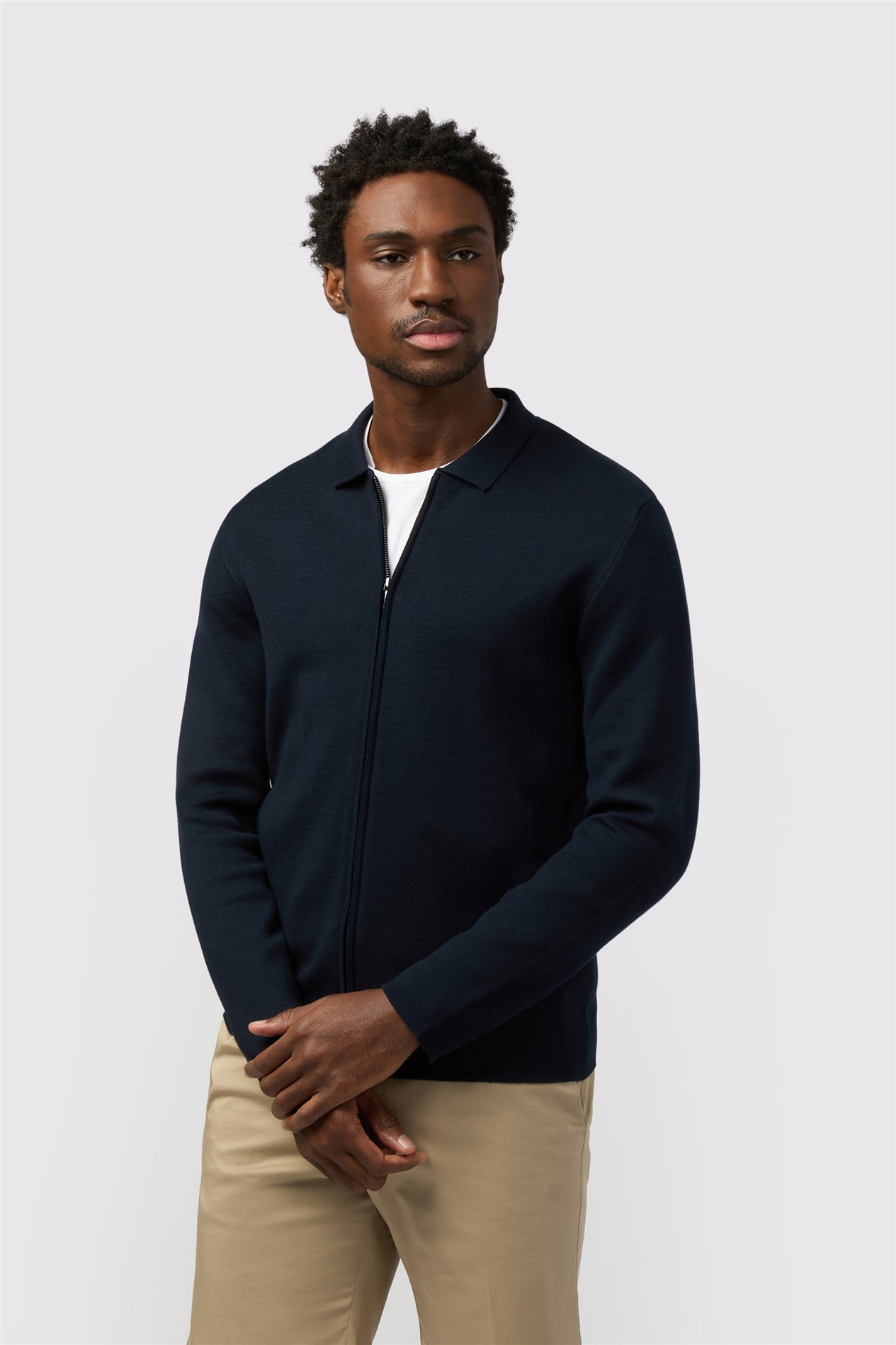 Melka Zip Through Cardigan