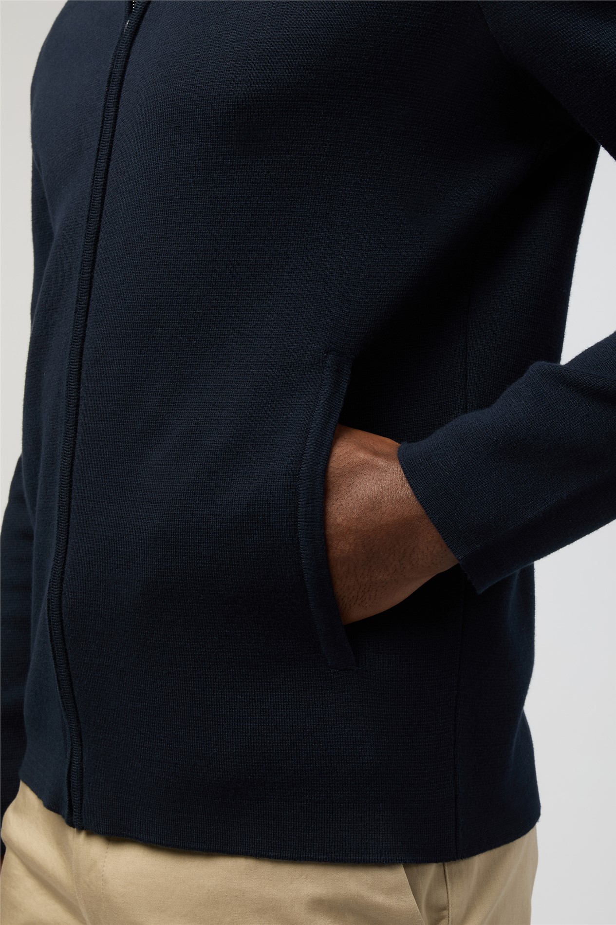 Melka Zip Through Cardigan