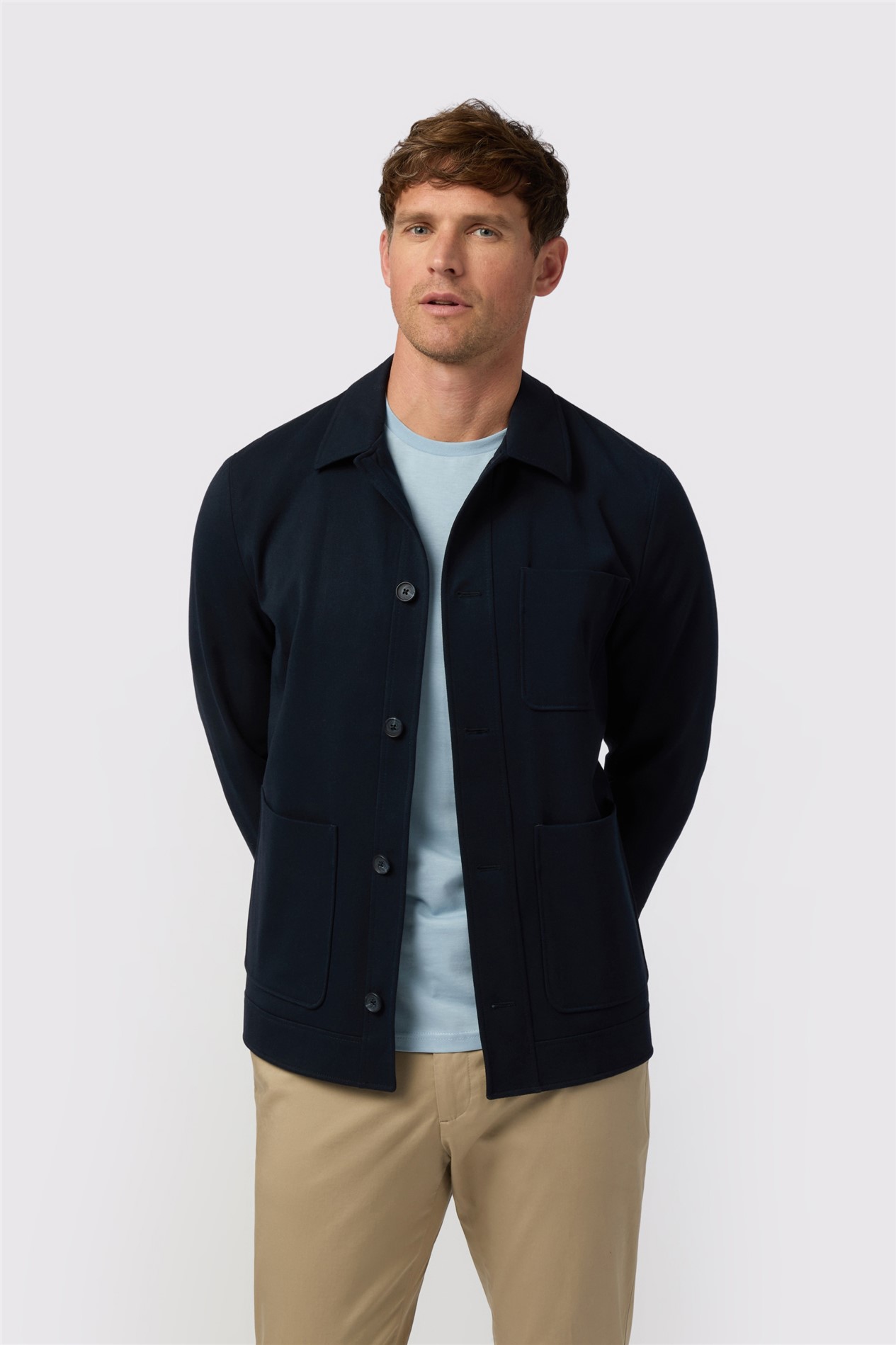 Melka Navy Shacket