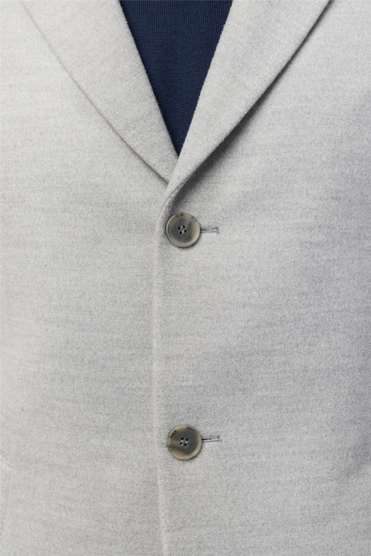 Melka Slim Fit Light Grey Coat