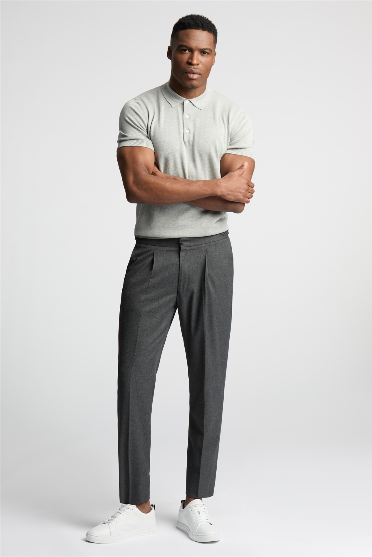Melka Charcoal Trousers