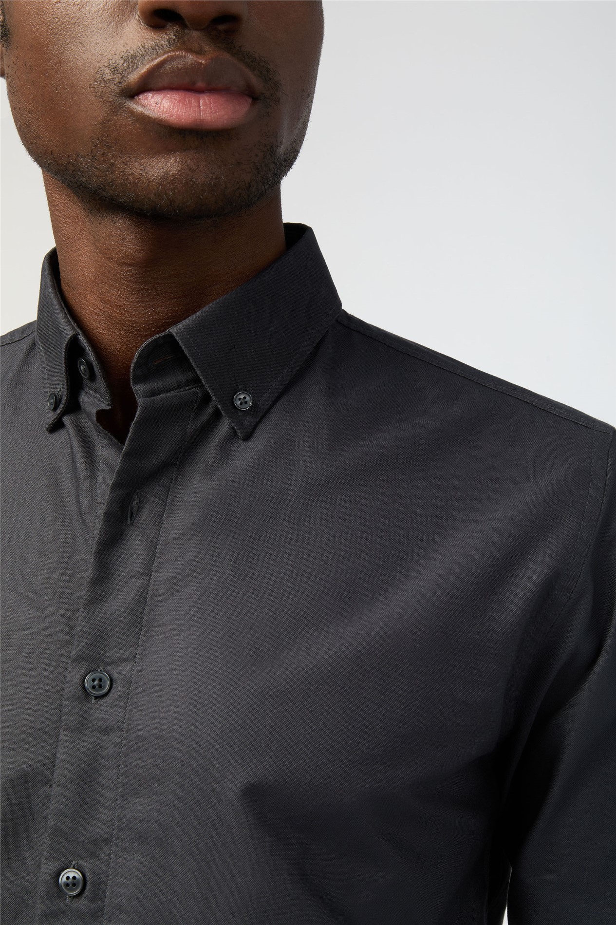 Melka Grey Oxford Shirt