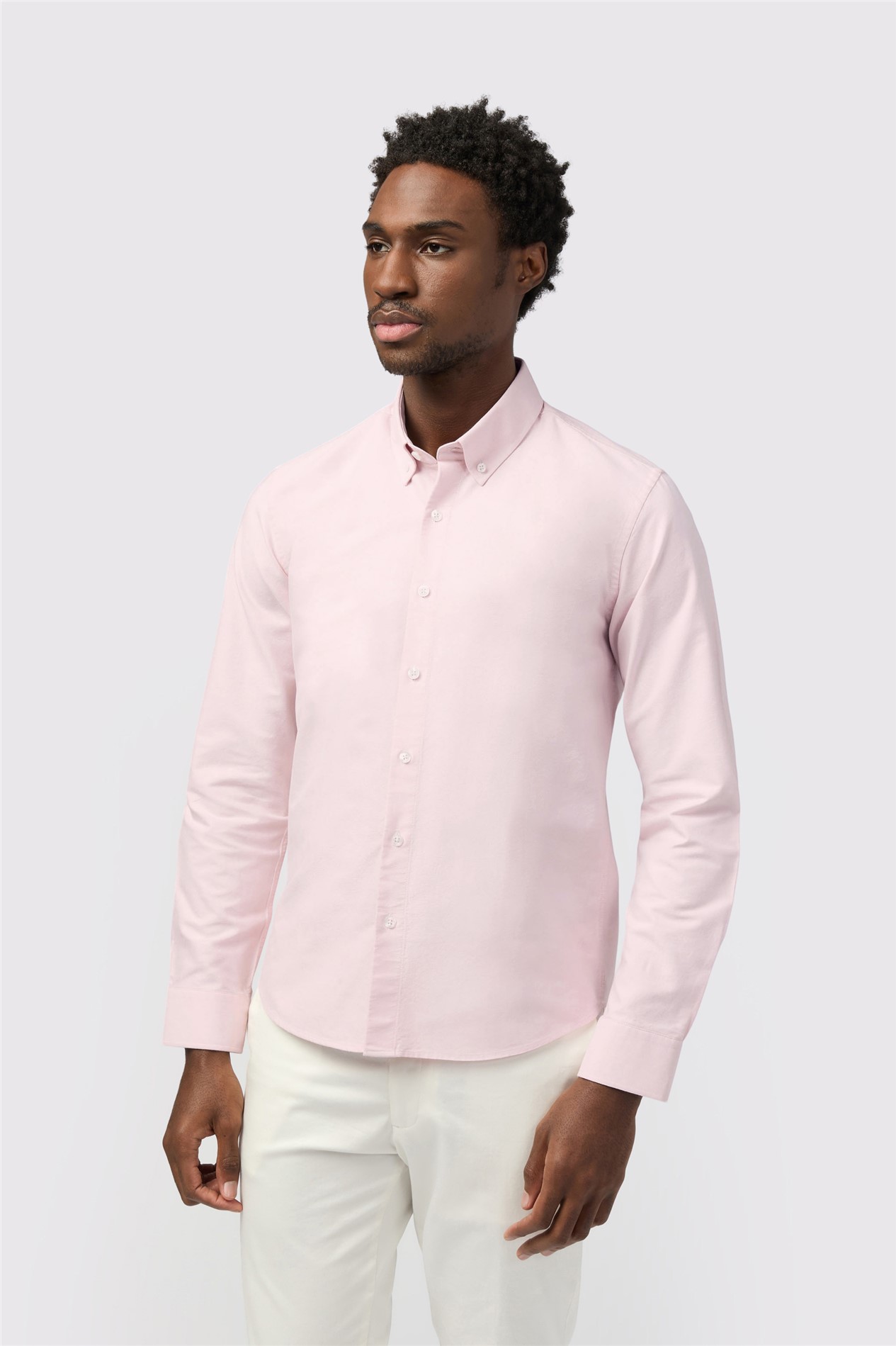 Melka Light Pink Oxford Shirt